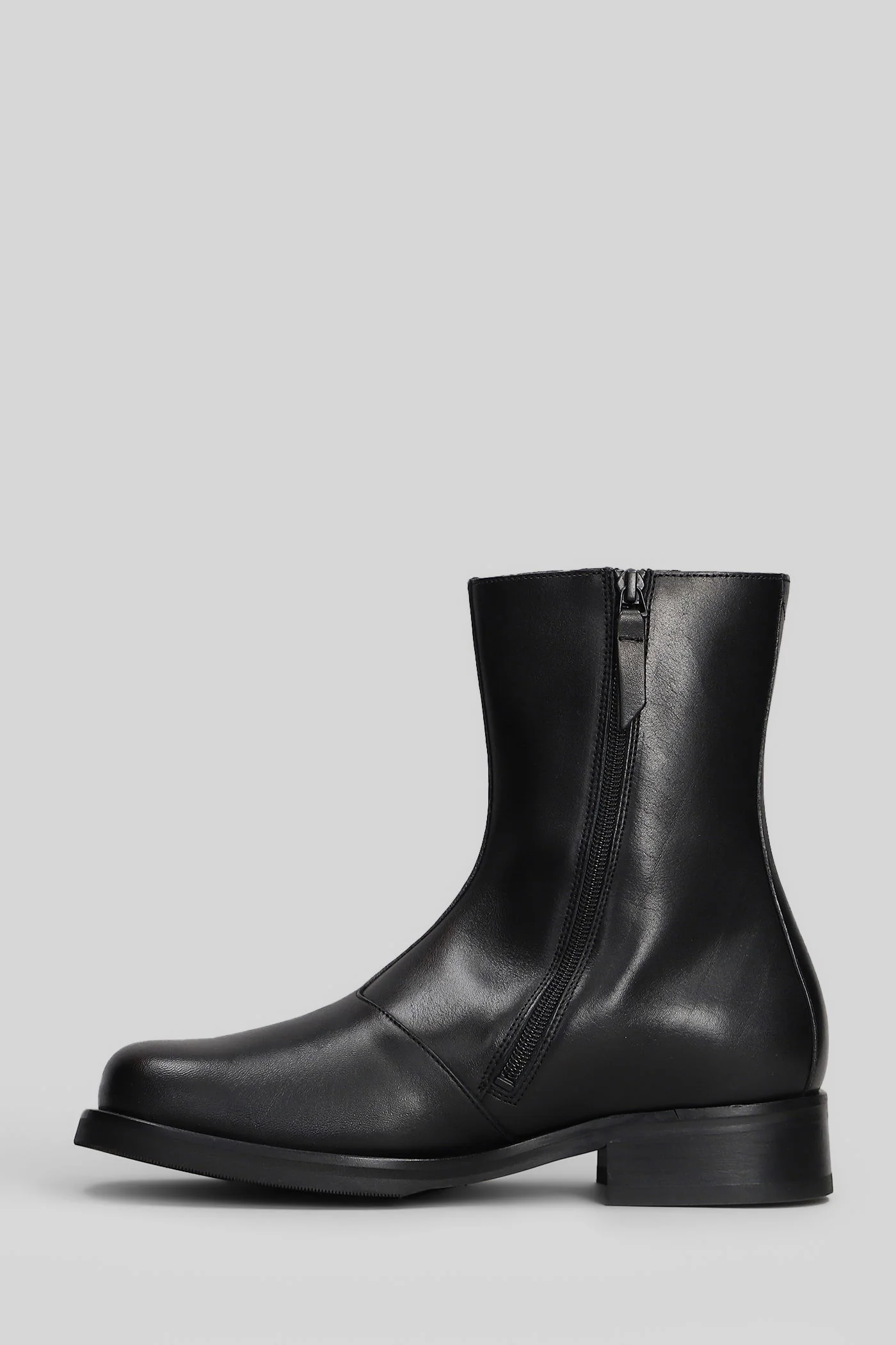 Camion boot Ankle boots in black leather - Image 3