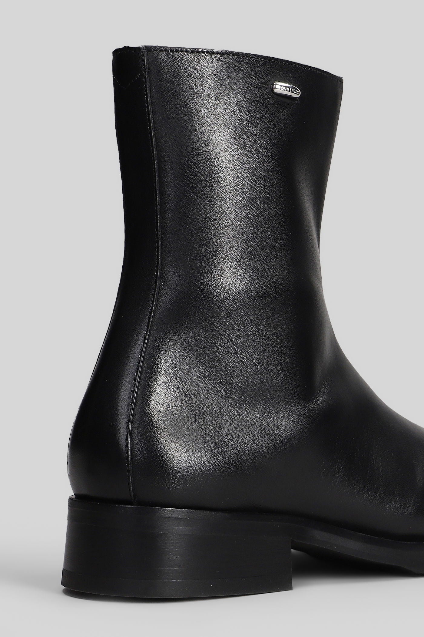 Camion boot Ankle boots in black leather - Image 4