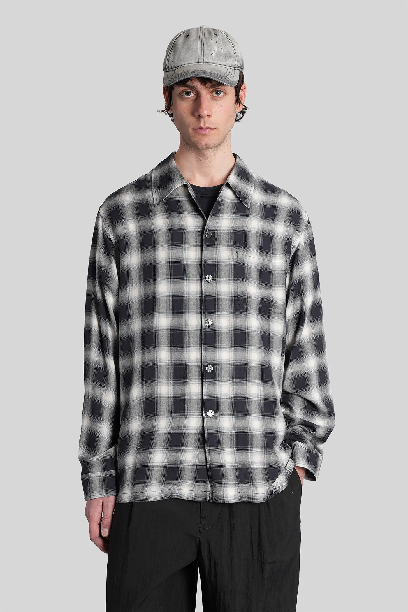 Every shirt Shirt in blue viscose