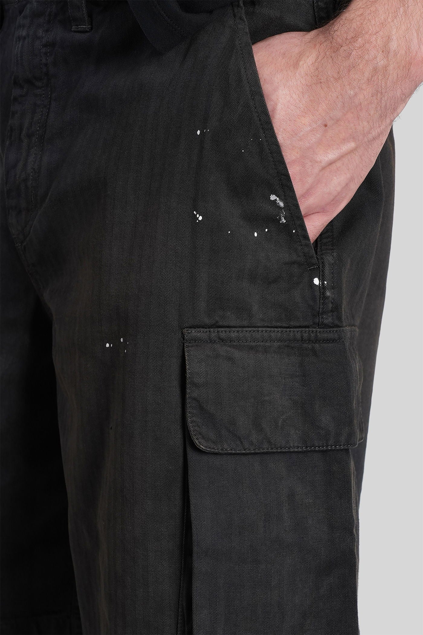 Mount short Shorts in black cotton - Image 5