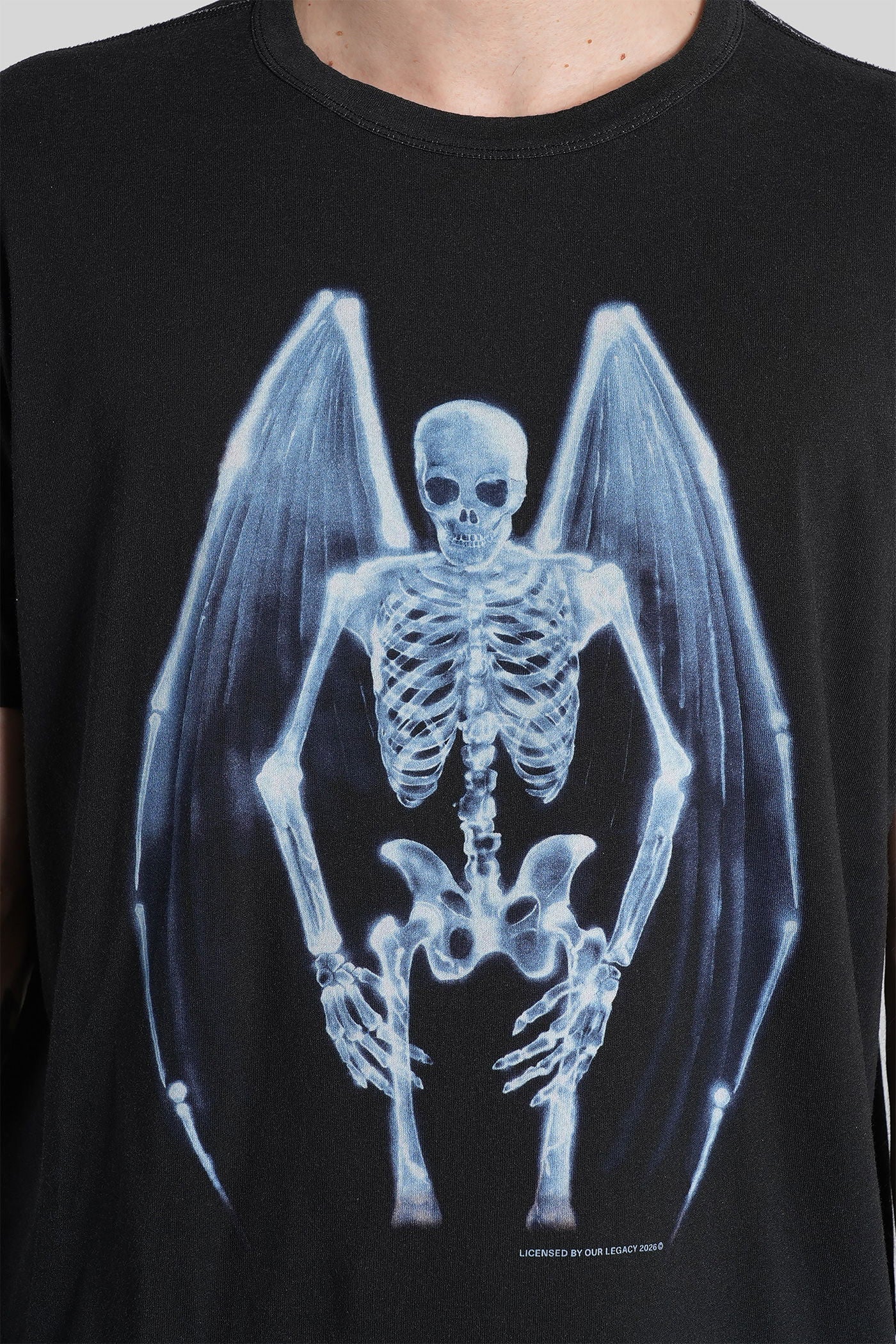 New box t-shirt T-Shirt in black cotton - Image 5