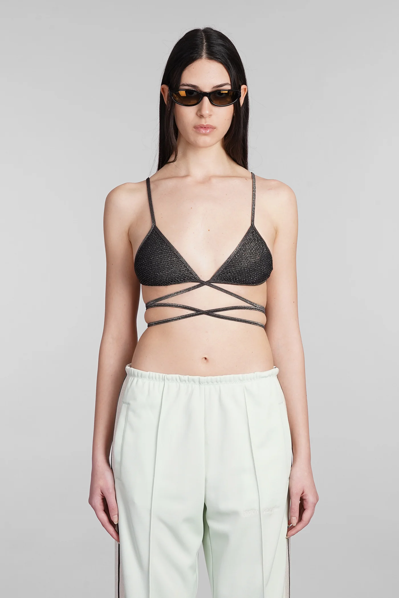 Beachwear in black polyamide