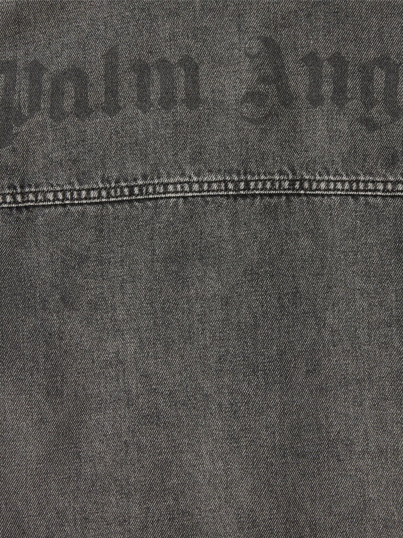 Denim Jackets in black cotton - Image 3