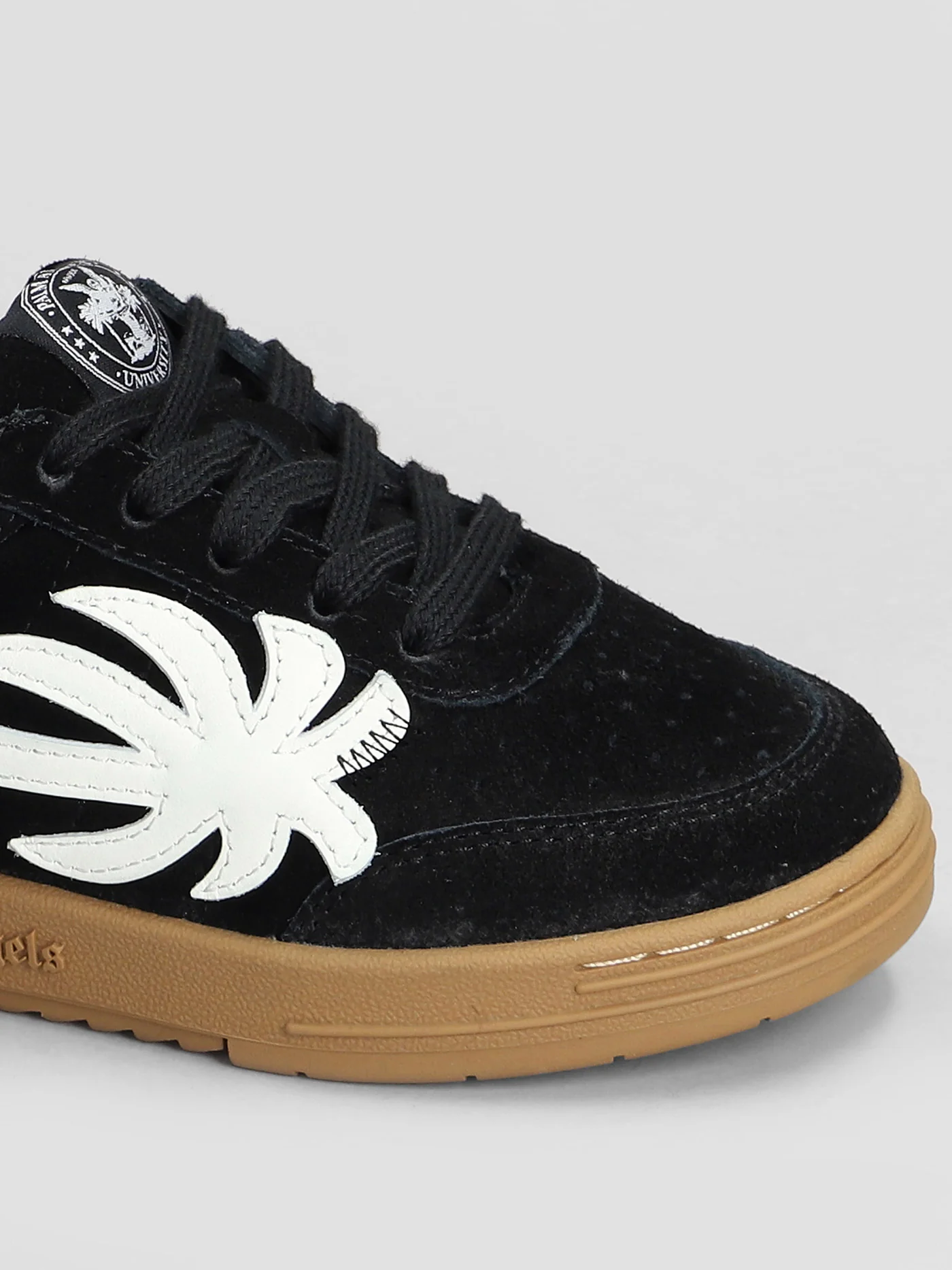 Palm university Sneakers in black leather - Image 5