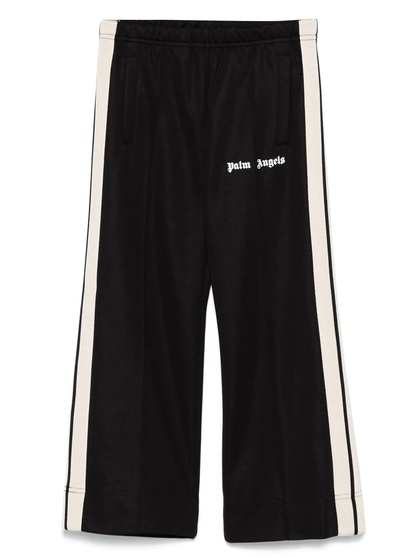 Pants in black polyester