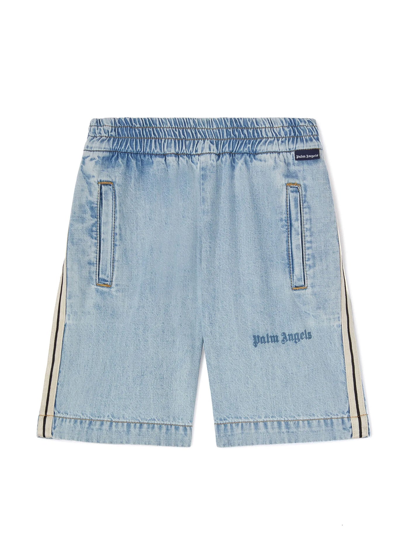 Shorts in blue cotton