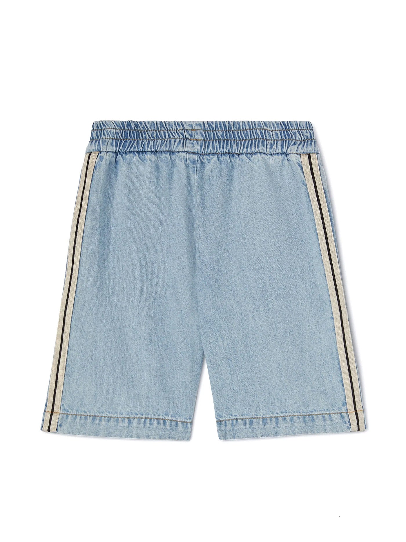 Shorts in blue cotton - Image 2