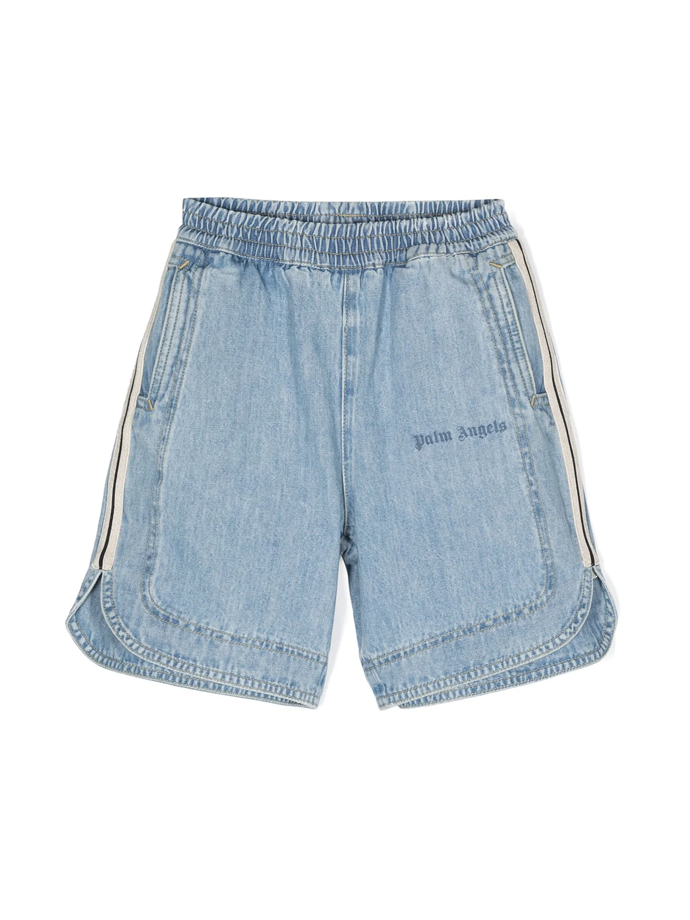 Shorts in blue cotton