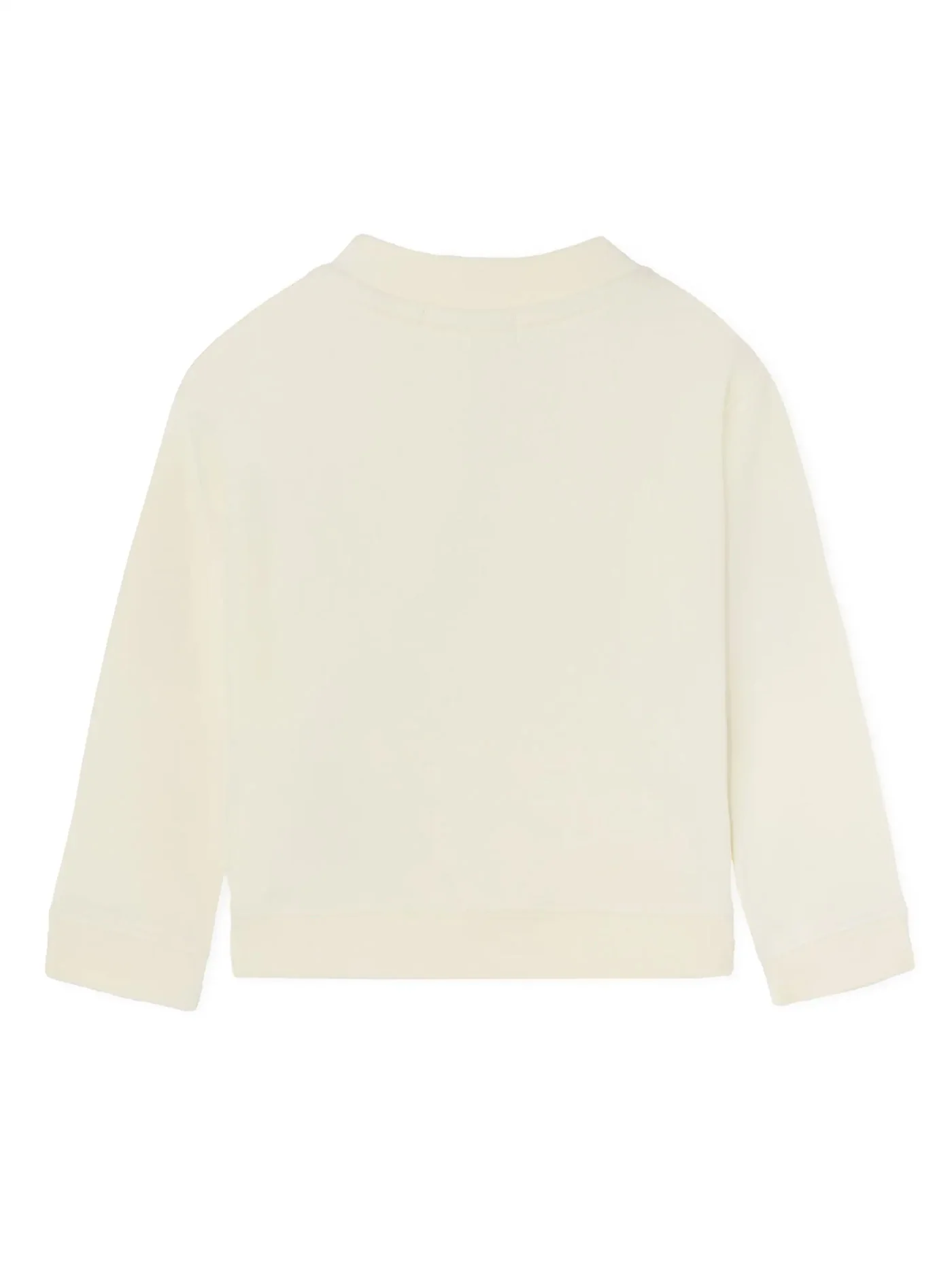 Sweatshirt in beige cotton - Image 2