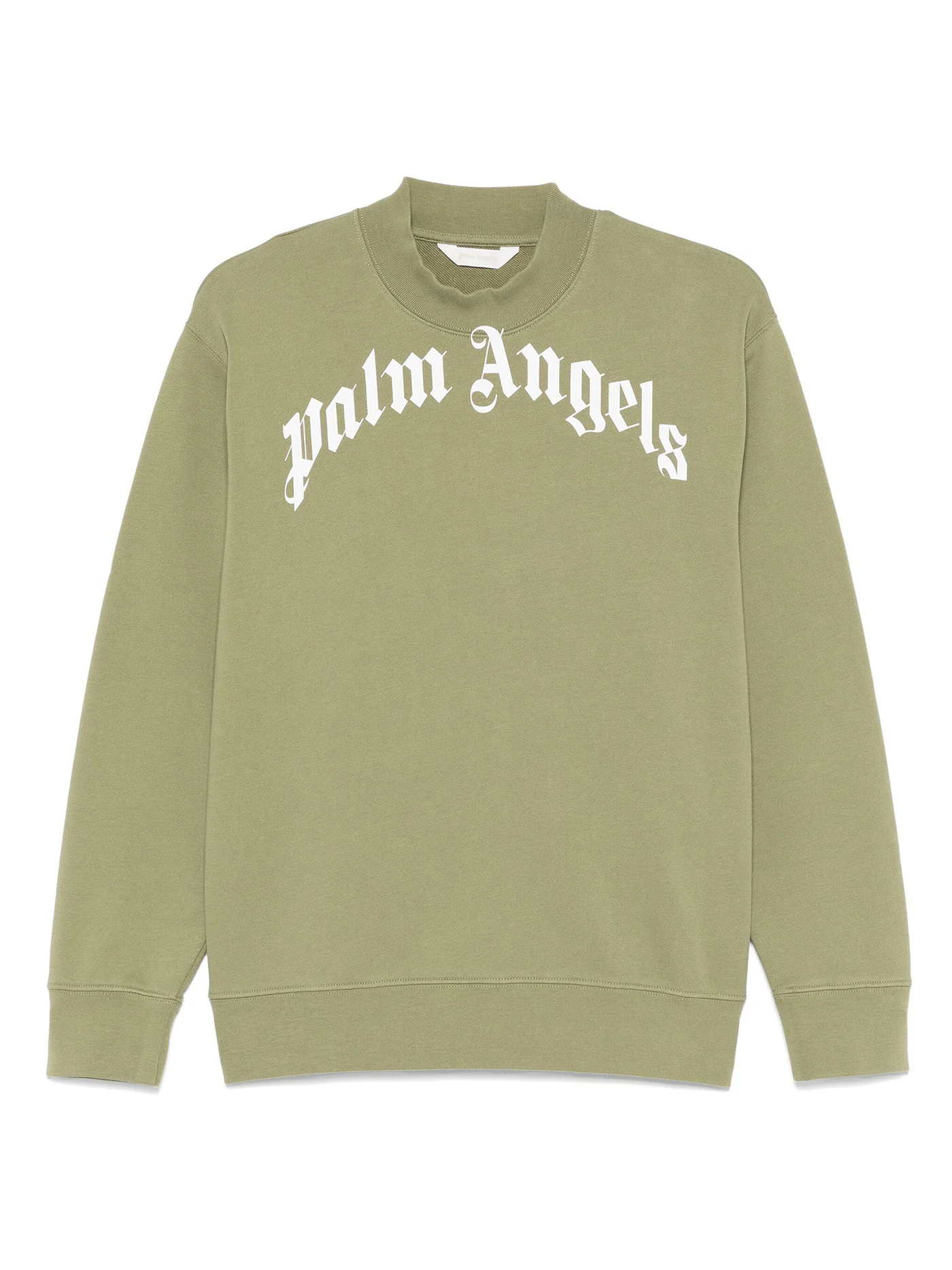 Sweatshirt in green cotton