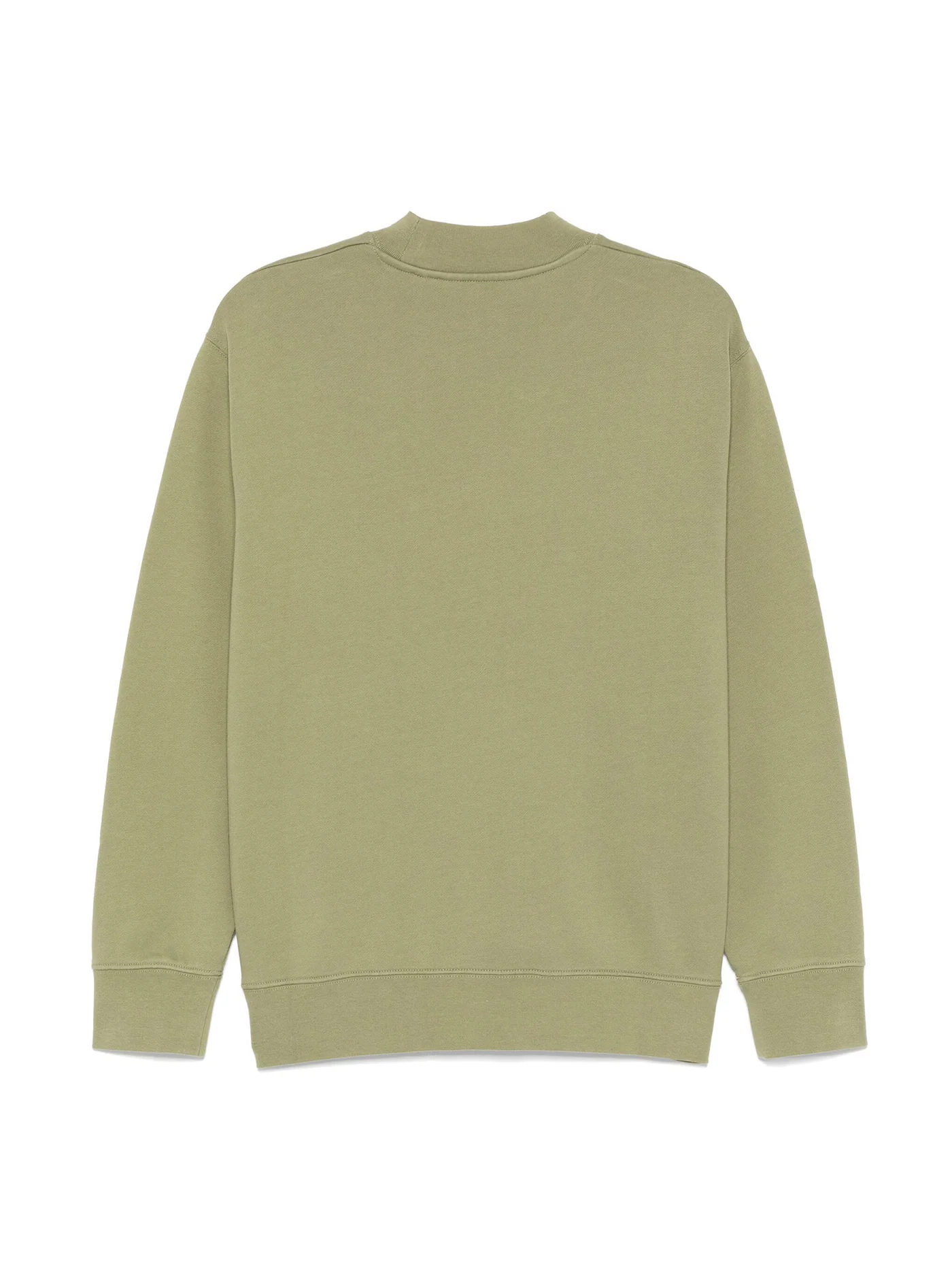 Sweatshirt in green cotton - Image 2
