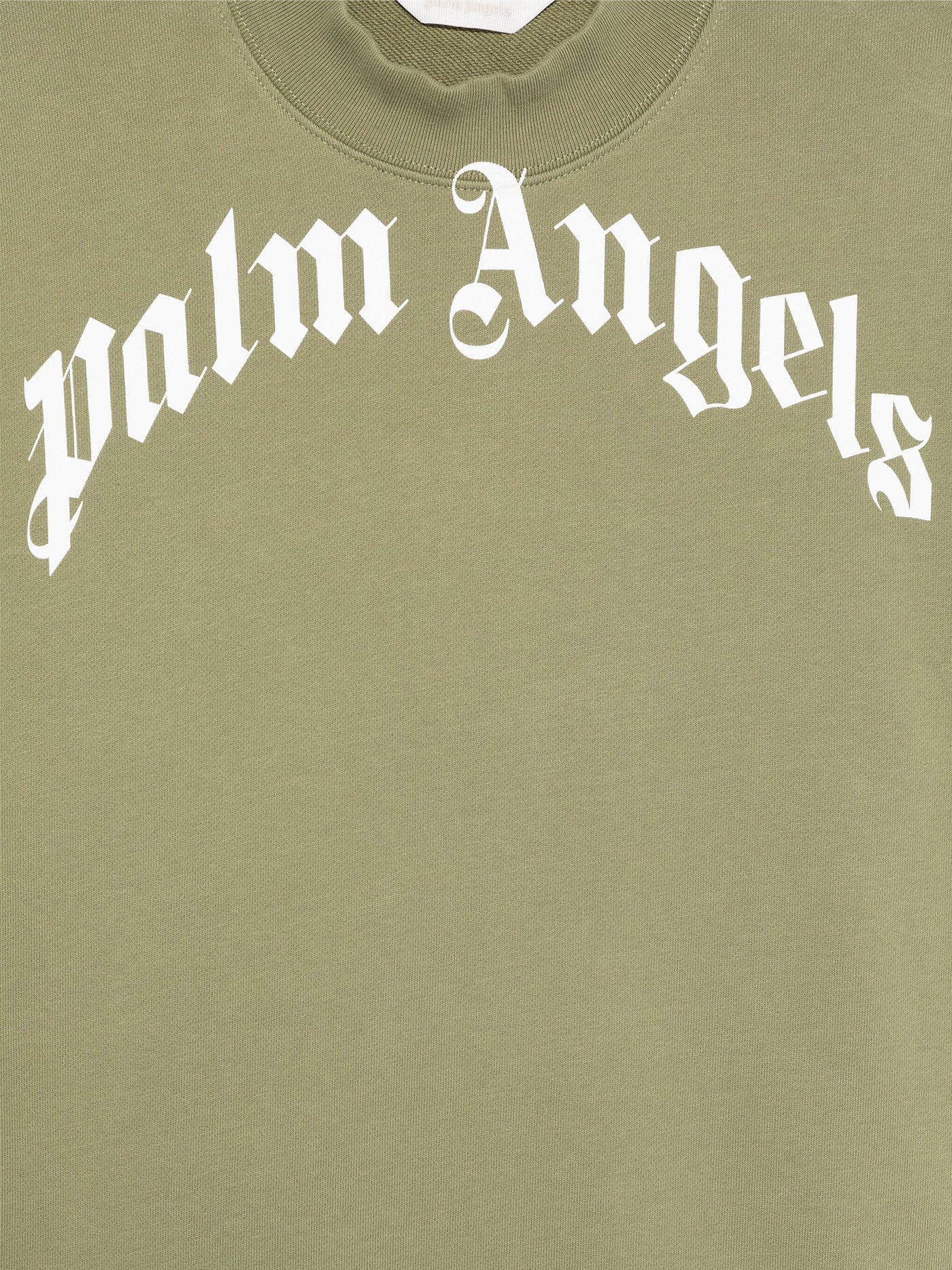Sweatshirt in green cotton - Image 3