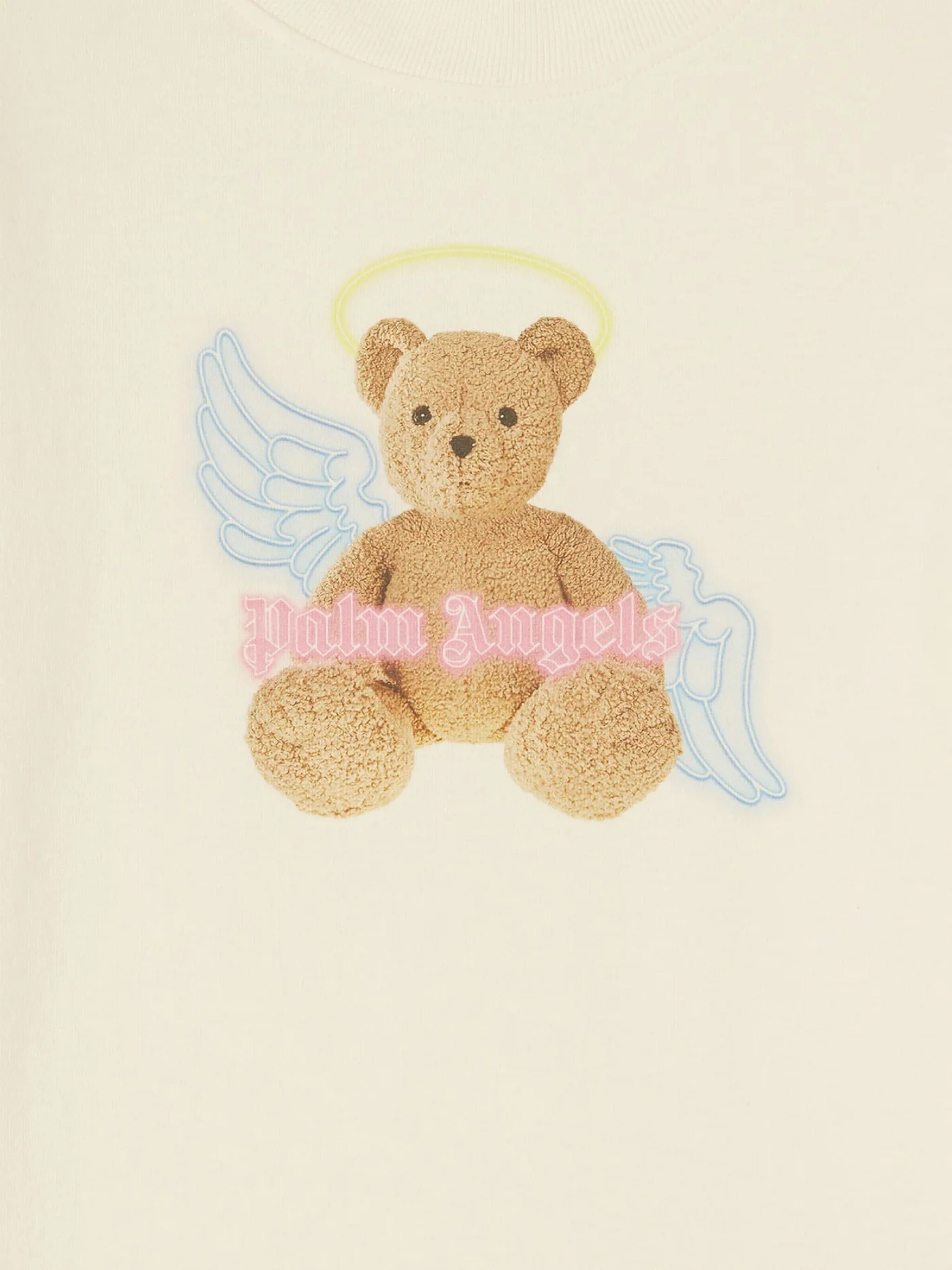 T-Shirt in beige cotton - Image 3