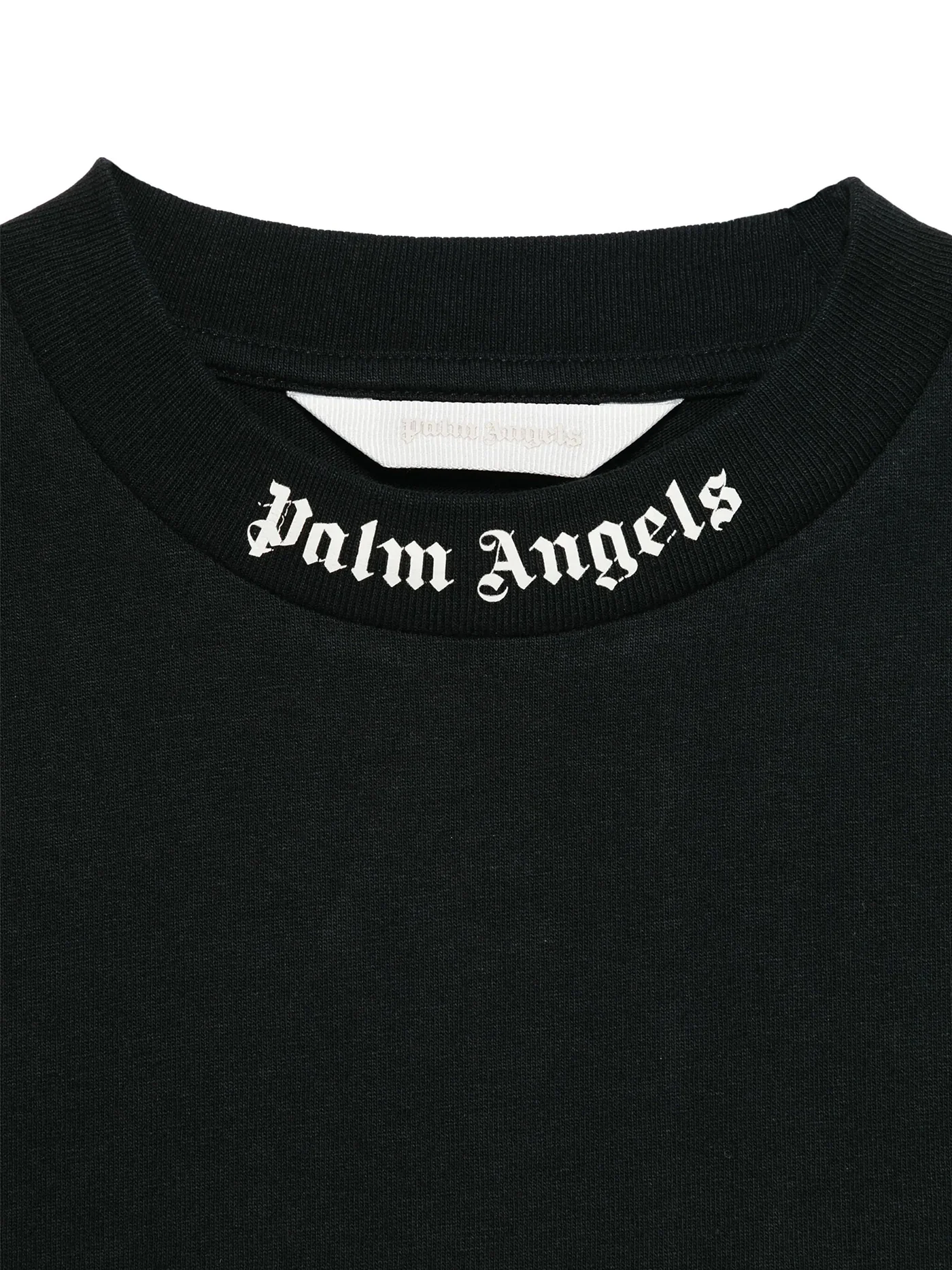 T-Shirt in black cotton - Image 3