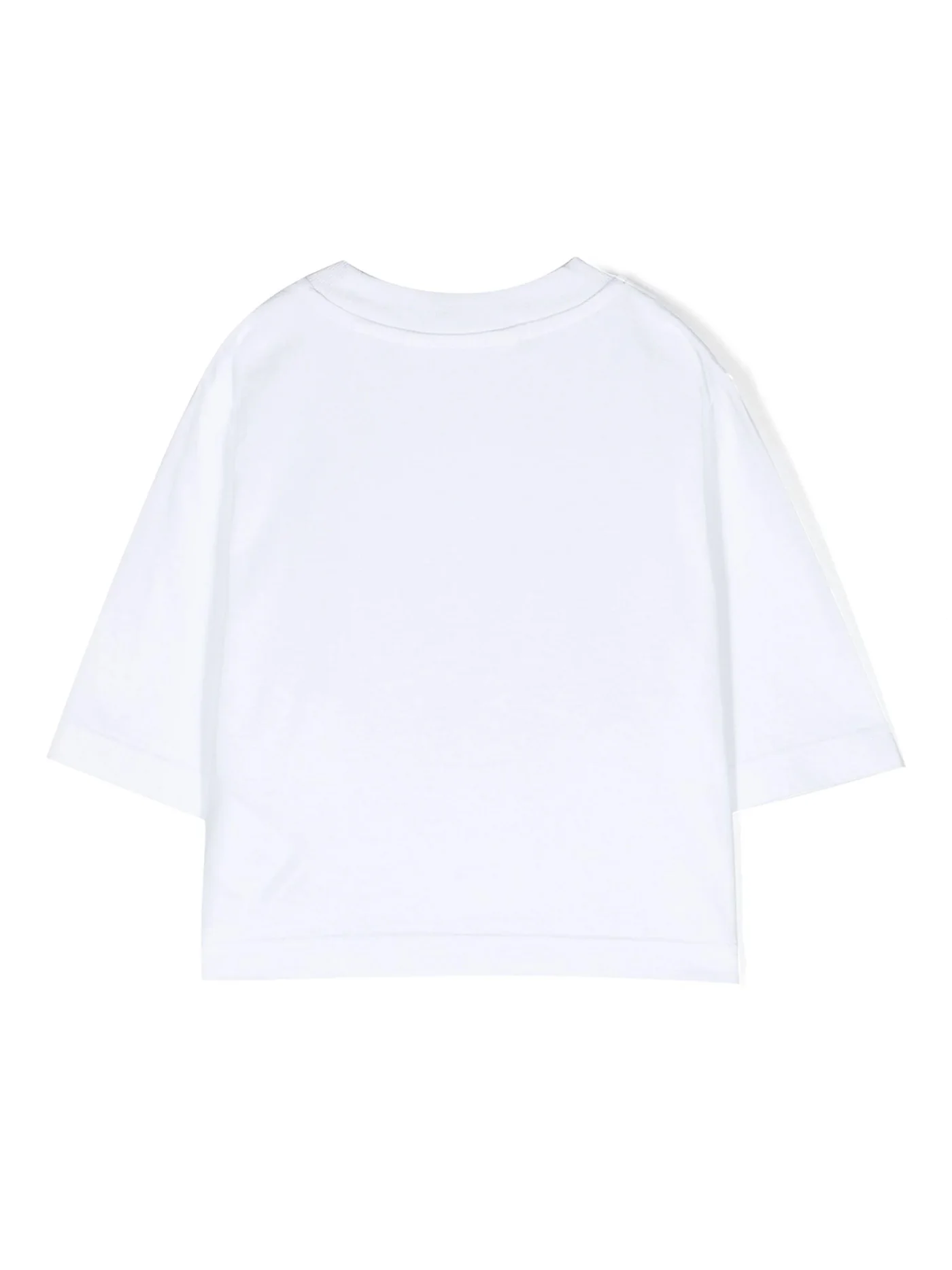 T-Shirt in white cotton - Image 2
