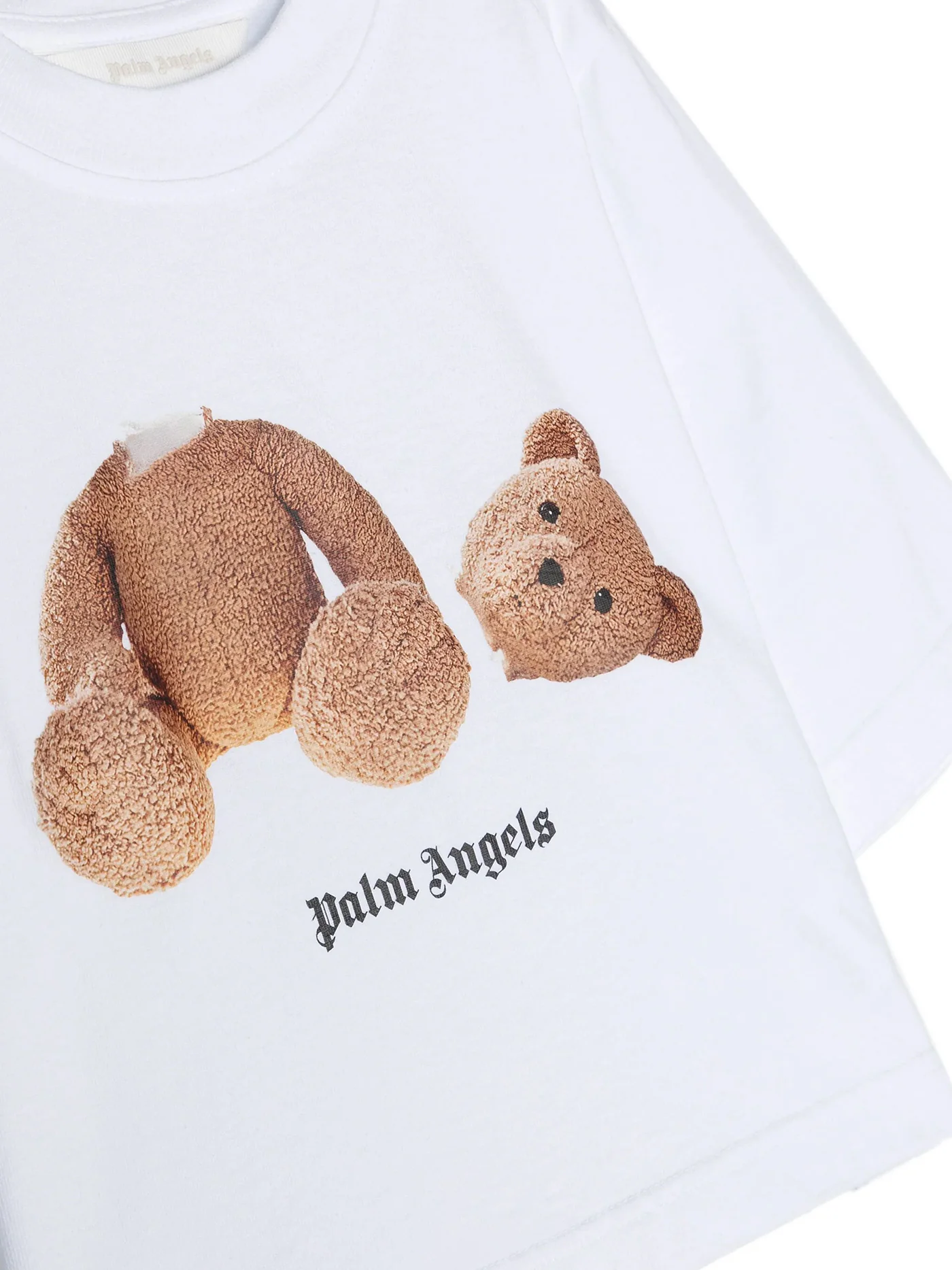 T-Shirt in white cotton - Image 3