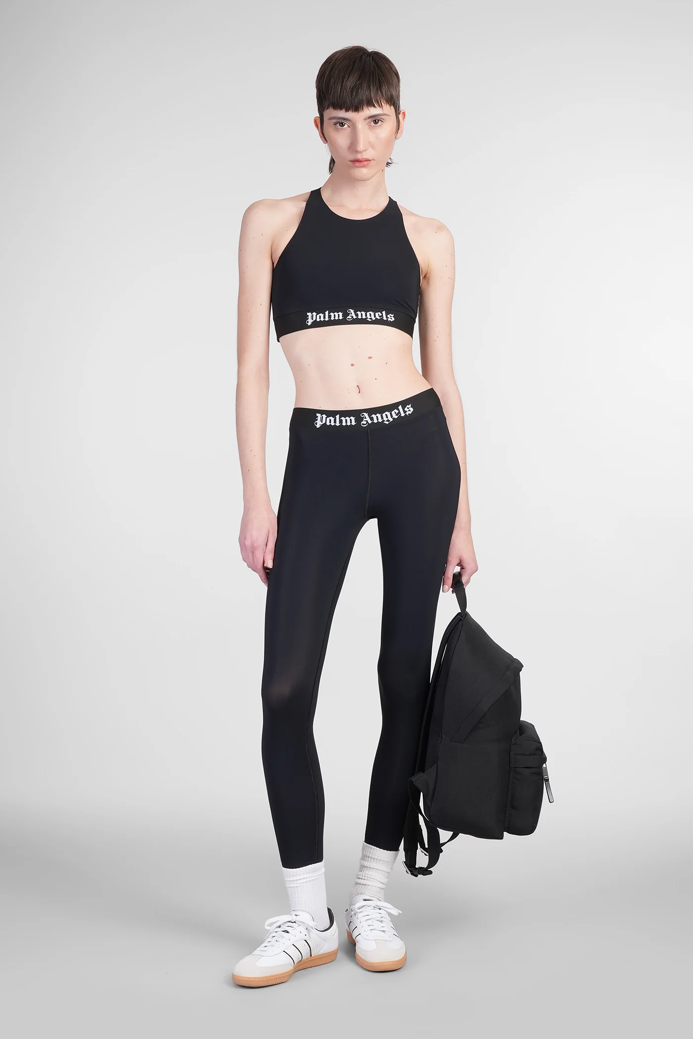Leggings in black polyamide - Image 2