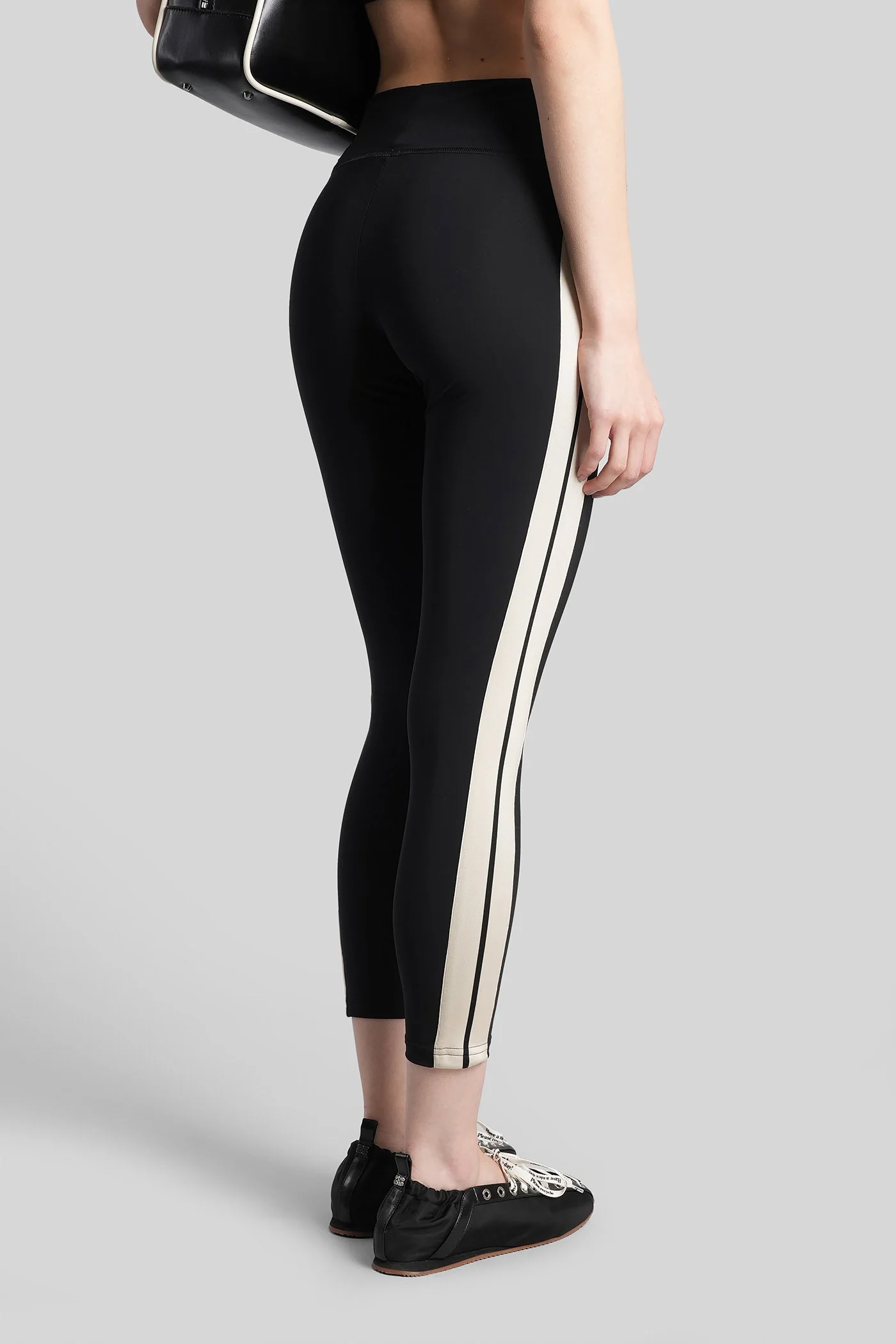 Leggings in black polyester - Image 3