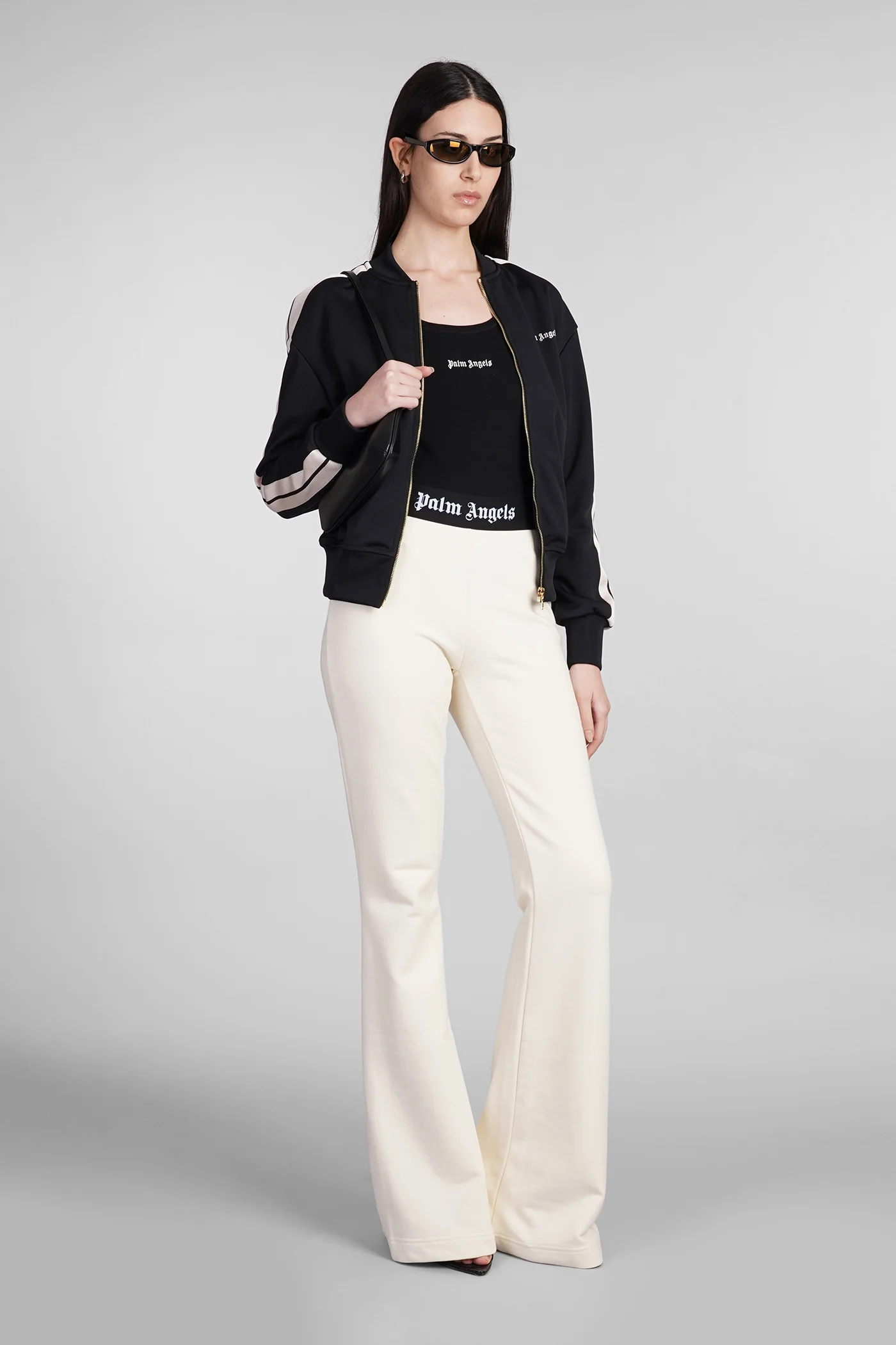 Pants in beige cotton - Image 2