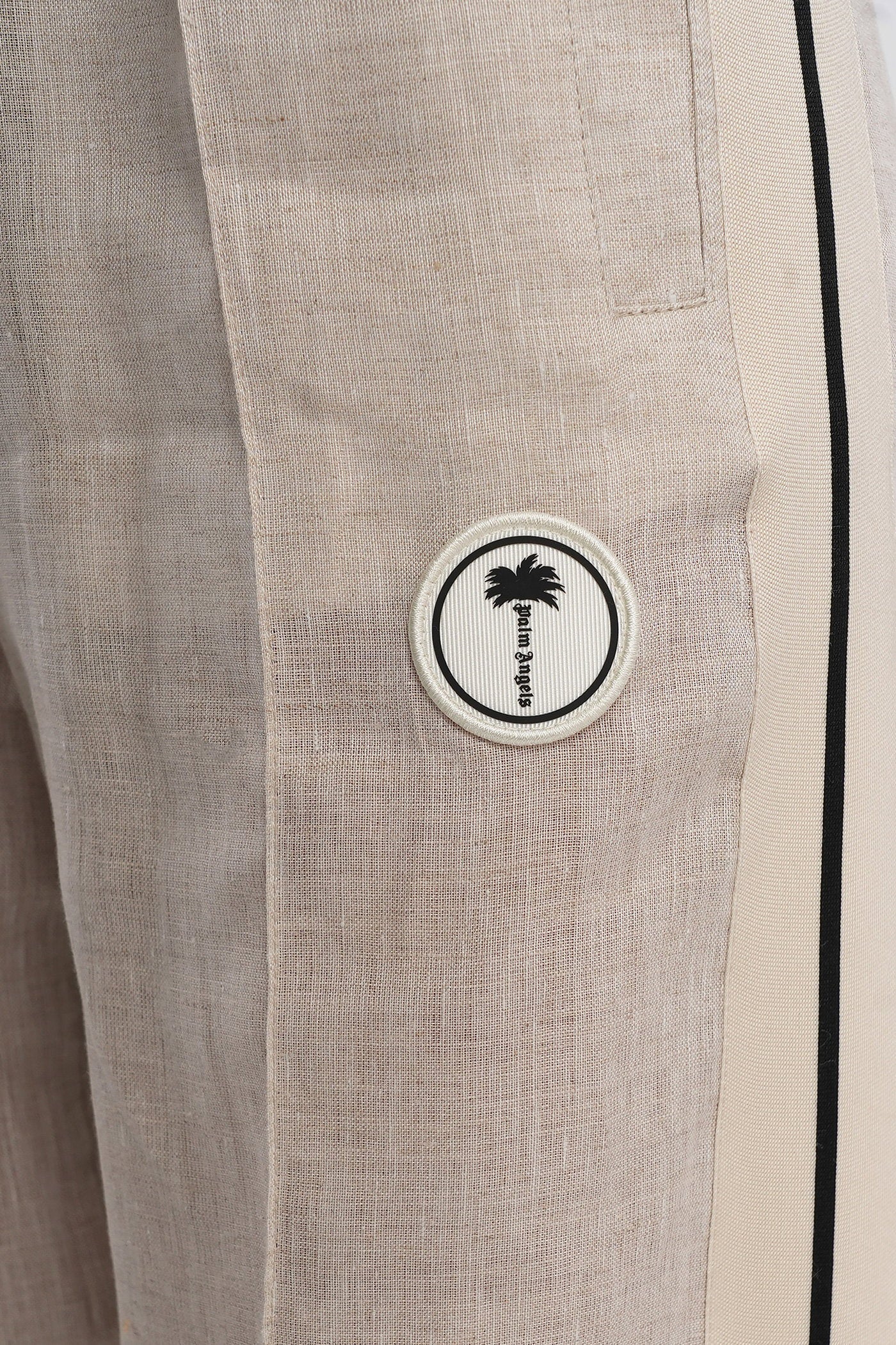 Pants in beige linen - Image 5