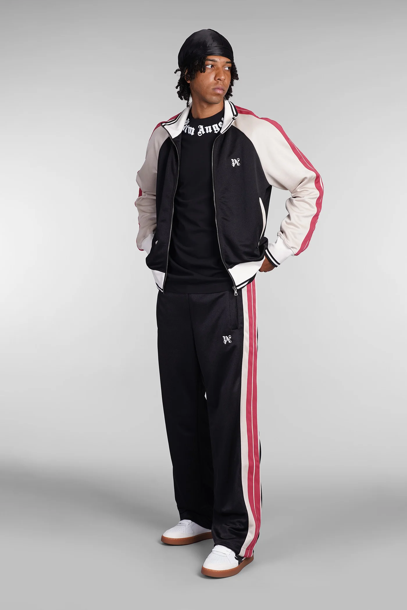 Pants in black polyester - Image 2