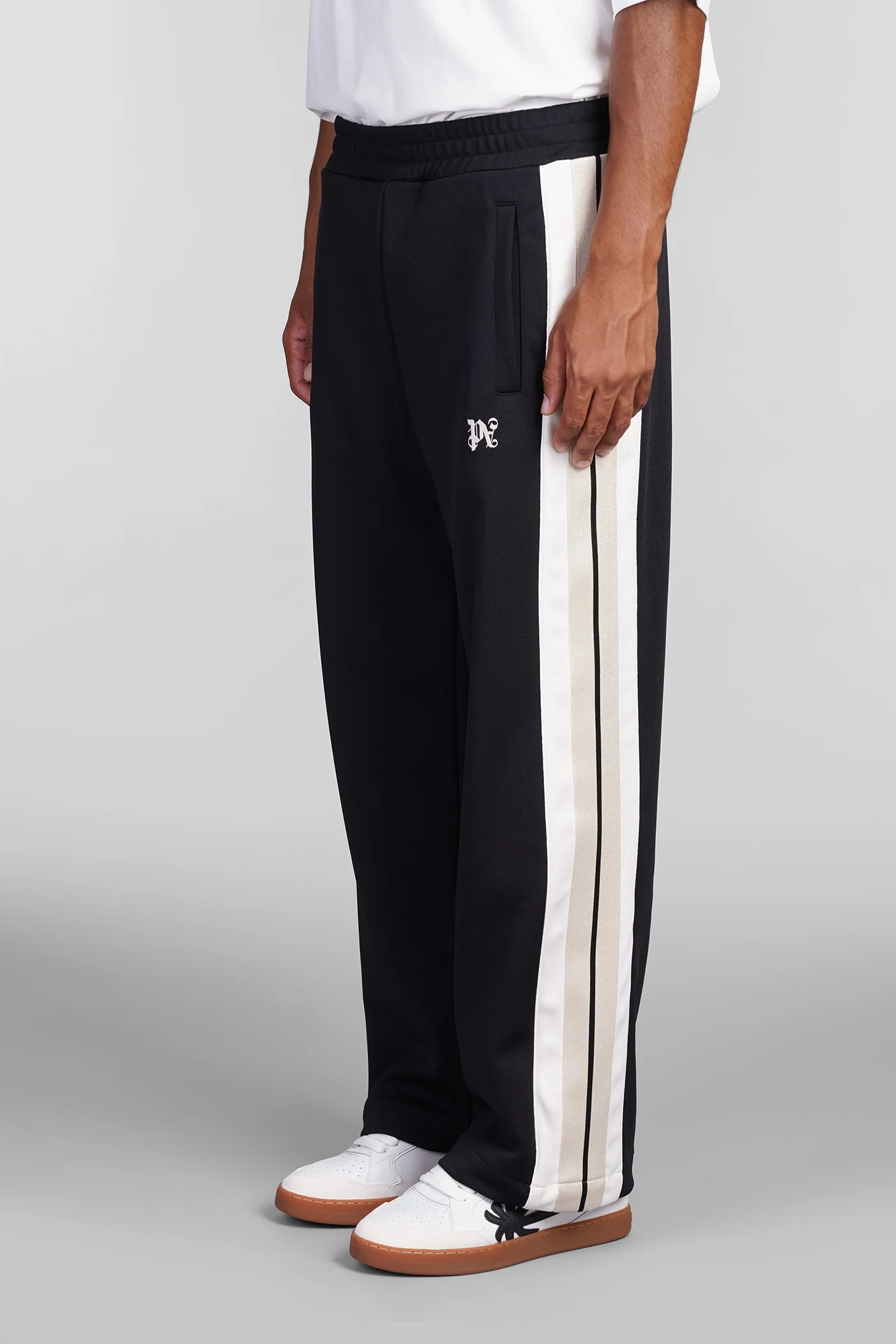 Pants in black polyester - Image 4