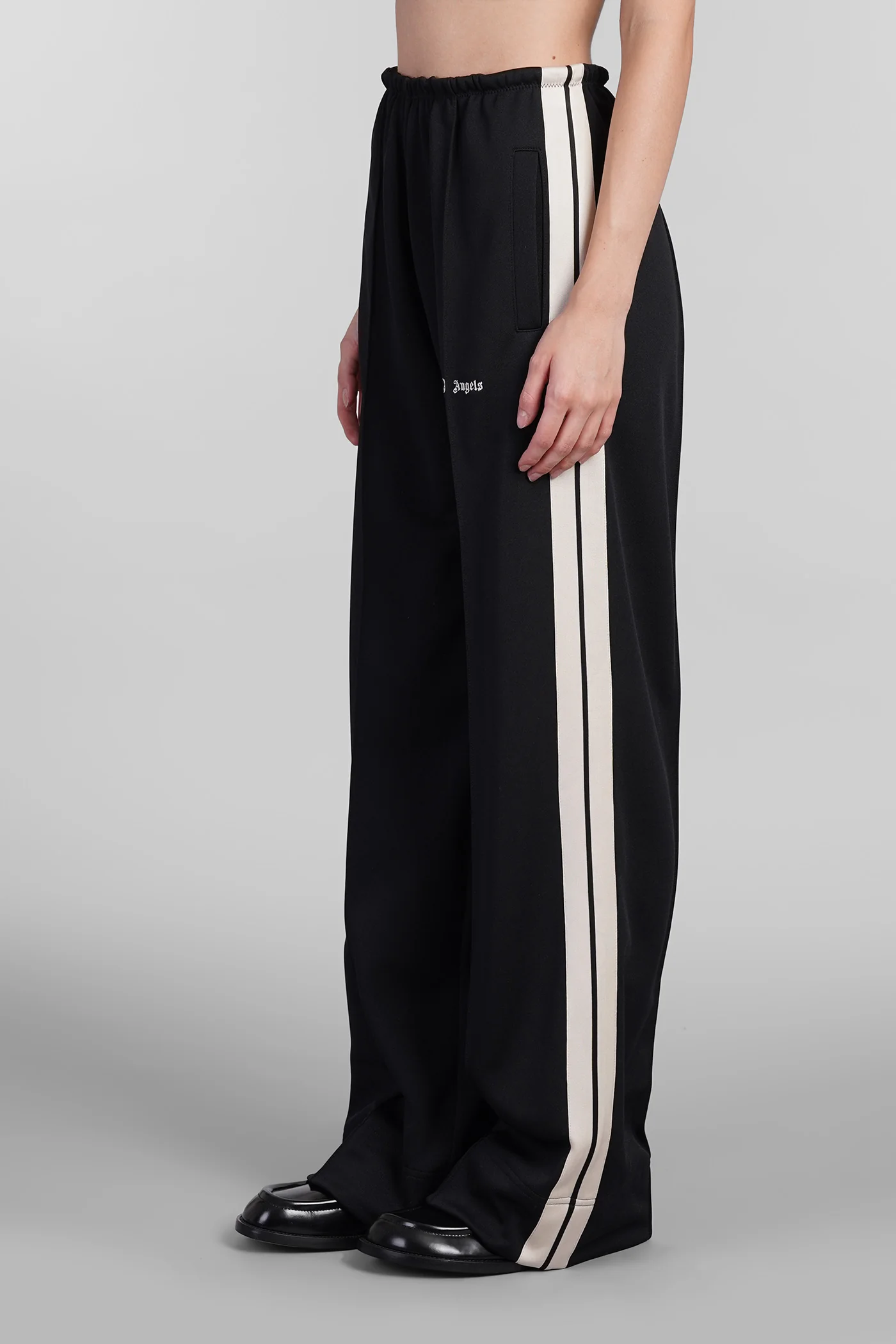 Pants in black polyester - Image 4