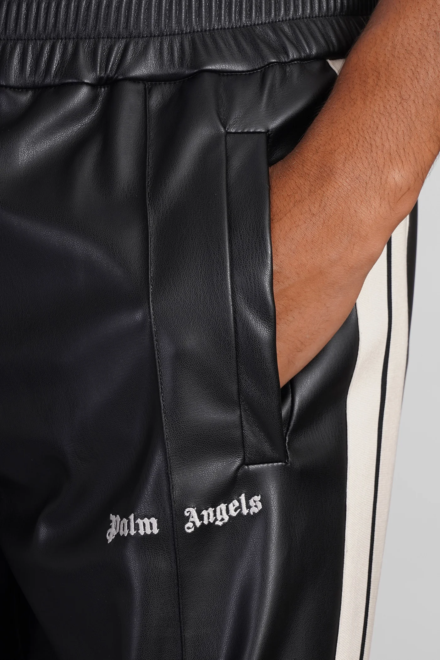 Pants in black polyester - Image 5