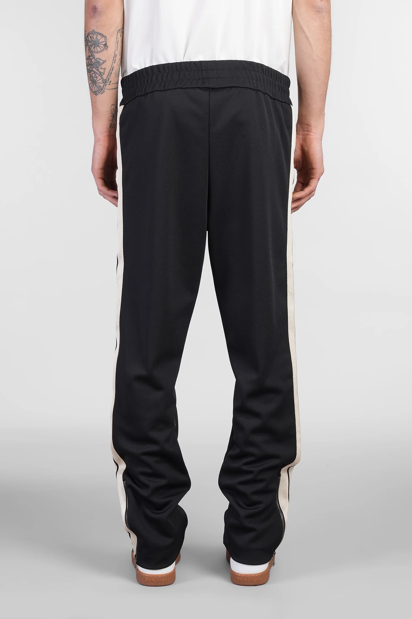 Pants in black polyester - Image 3