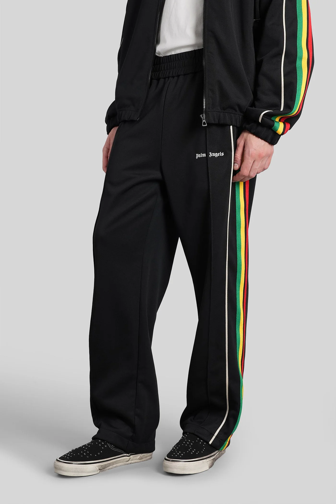 Pants in black polyester - Image 4