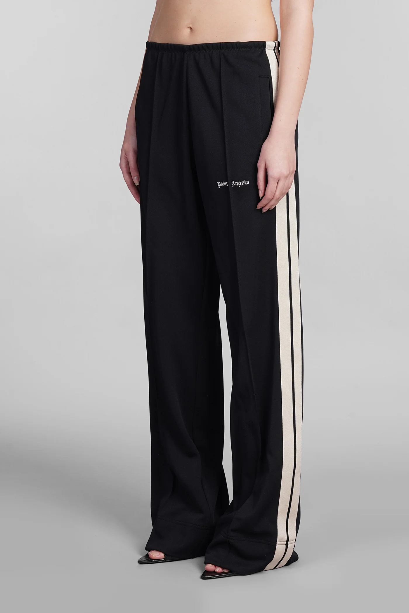 Pants in black polyester - Image 4