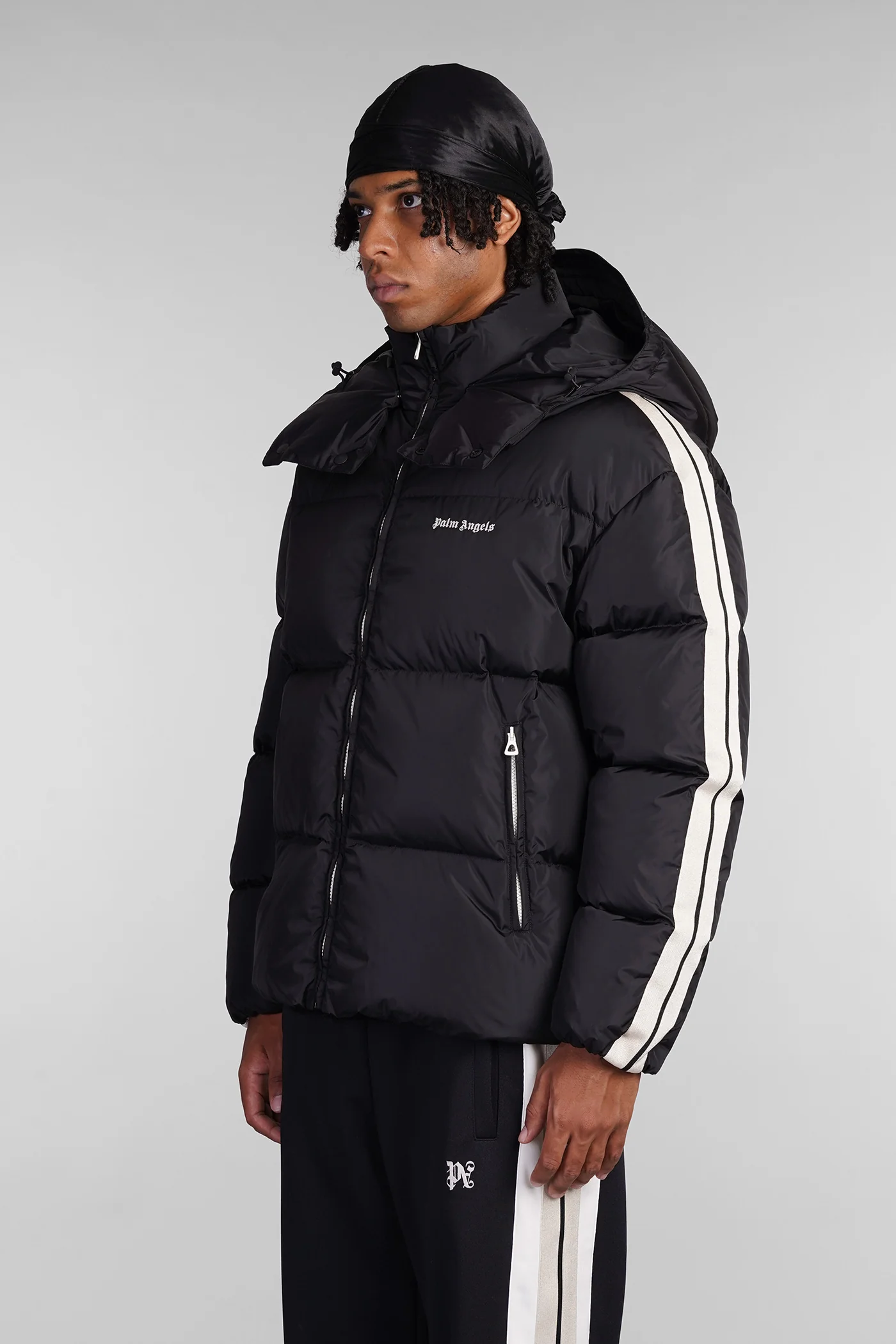puffer in black polyamide - Image 4