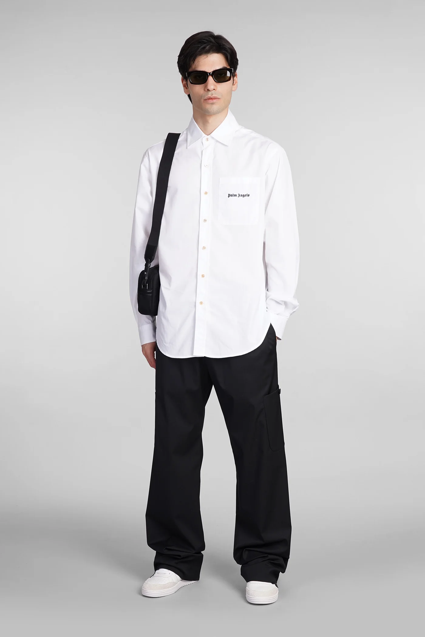 Shirt in white cotton - Image 2