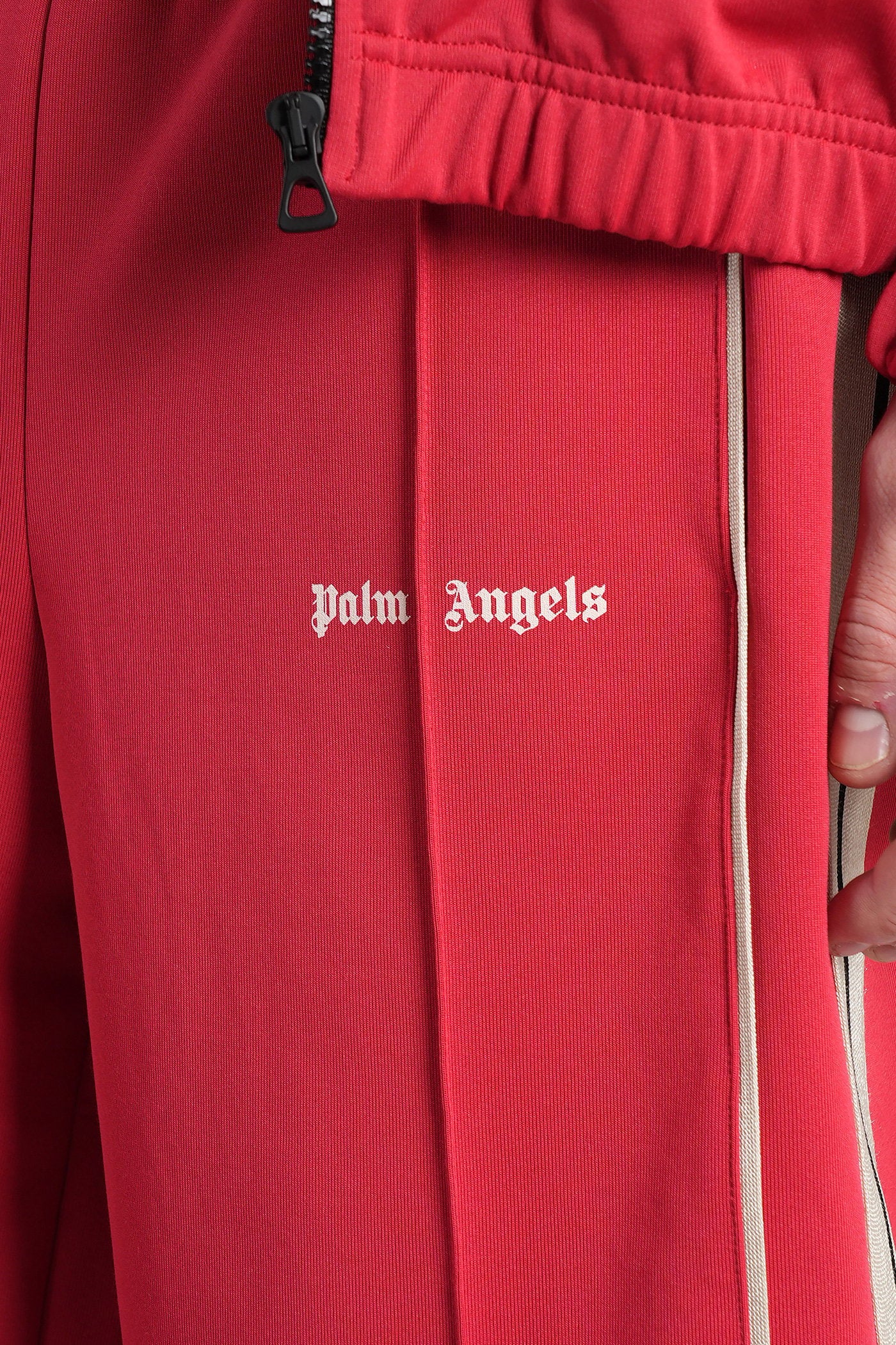 Shorts in red polyester - Image 5