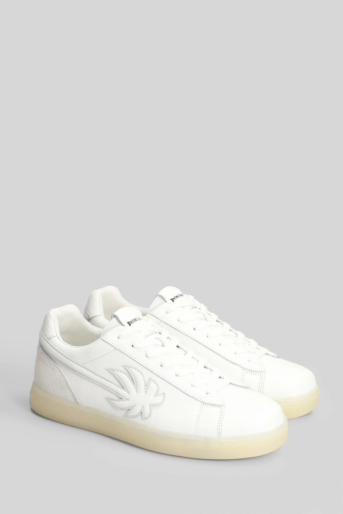 Sneakers in white leather - Image 2