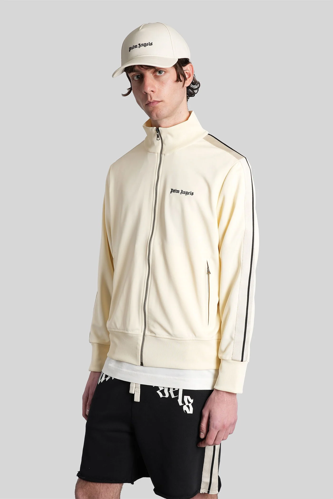 Sweatshirt in beige polyester - Image 3
