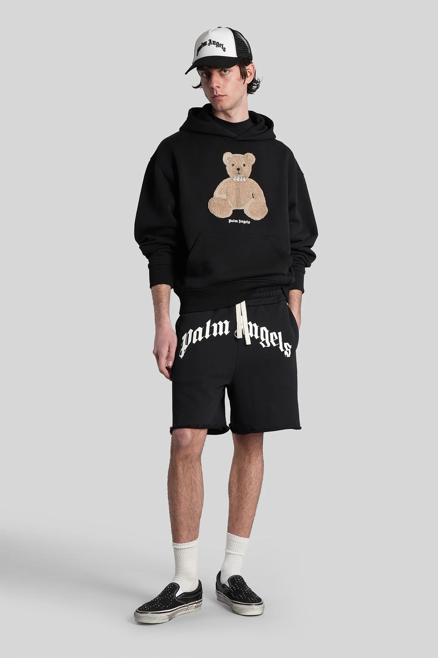 Sweatshirt in black cotton - Image 2