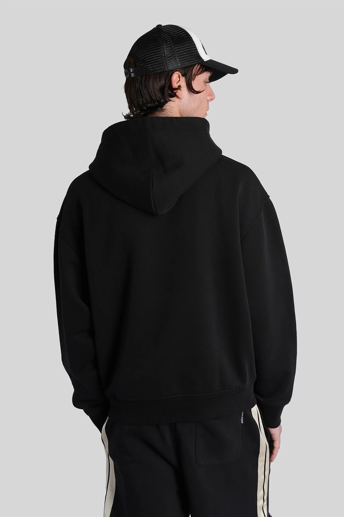 Sweatshirt in black cotton - Image 3