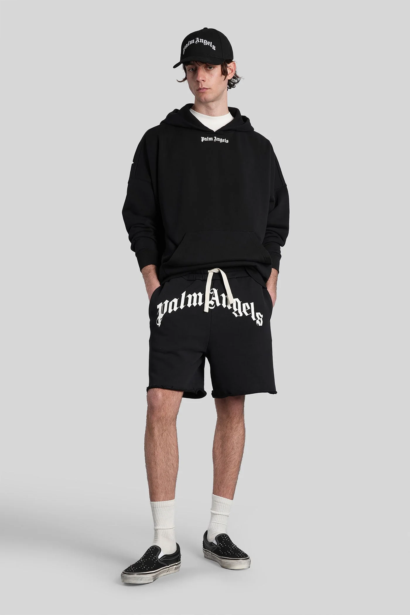 Sweatshirt in black cotton - Image 2