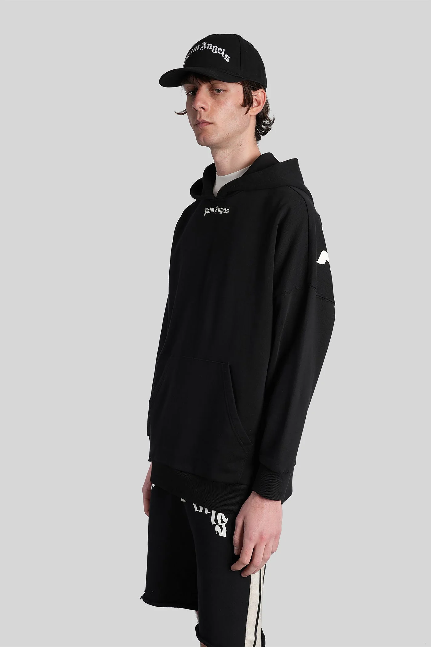Sweatshirt in black cotton - Image 4