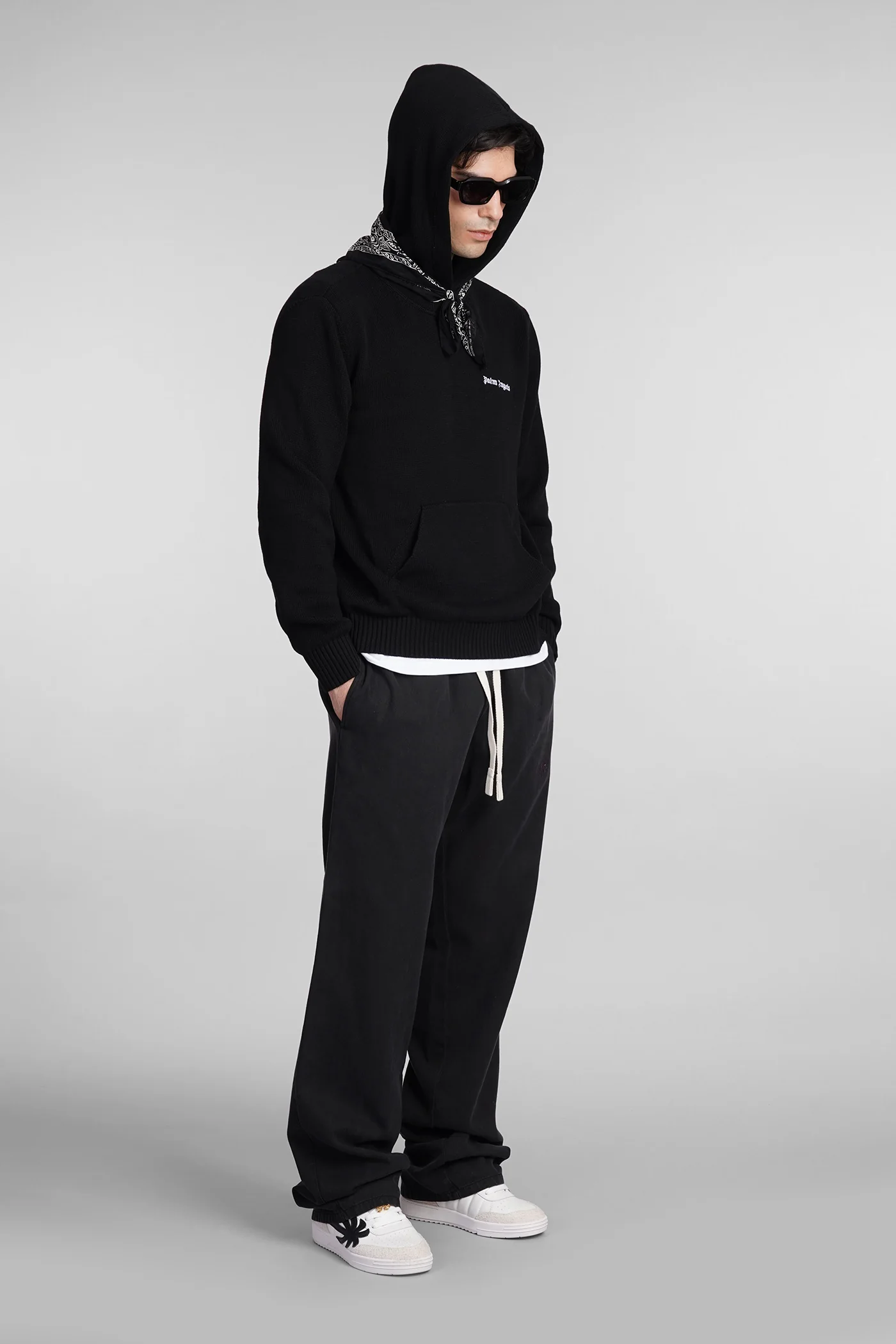 Sweatshirt in black cotton - Image 2