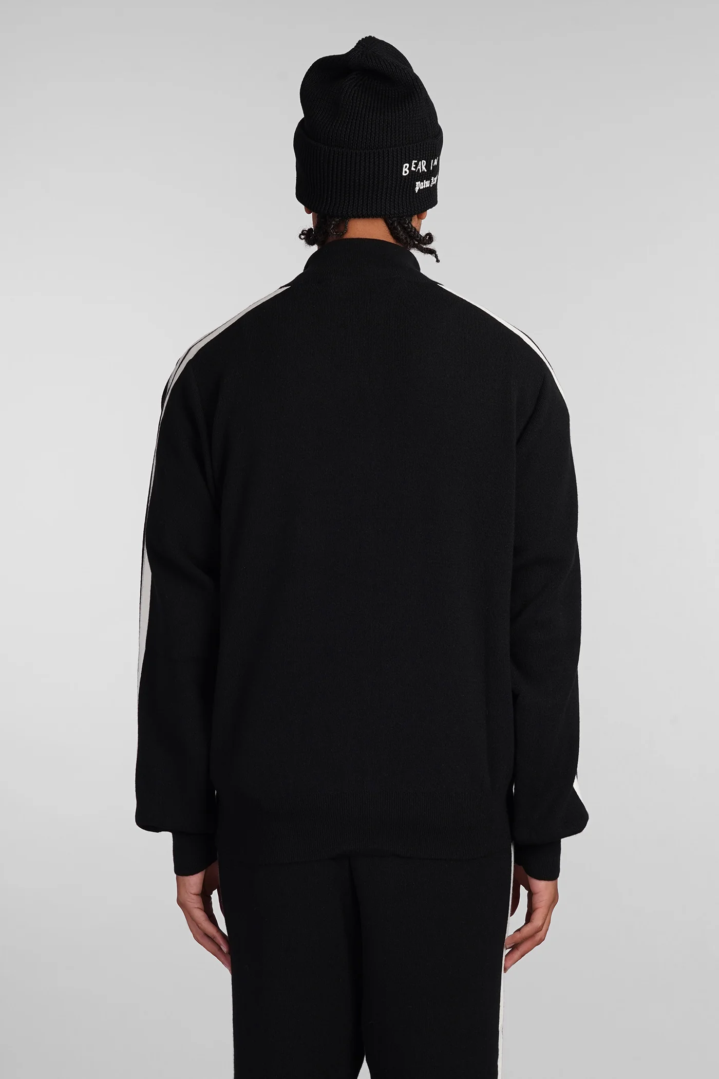 Sweatshirt in black wool - Image 3