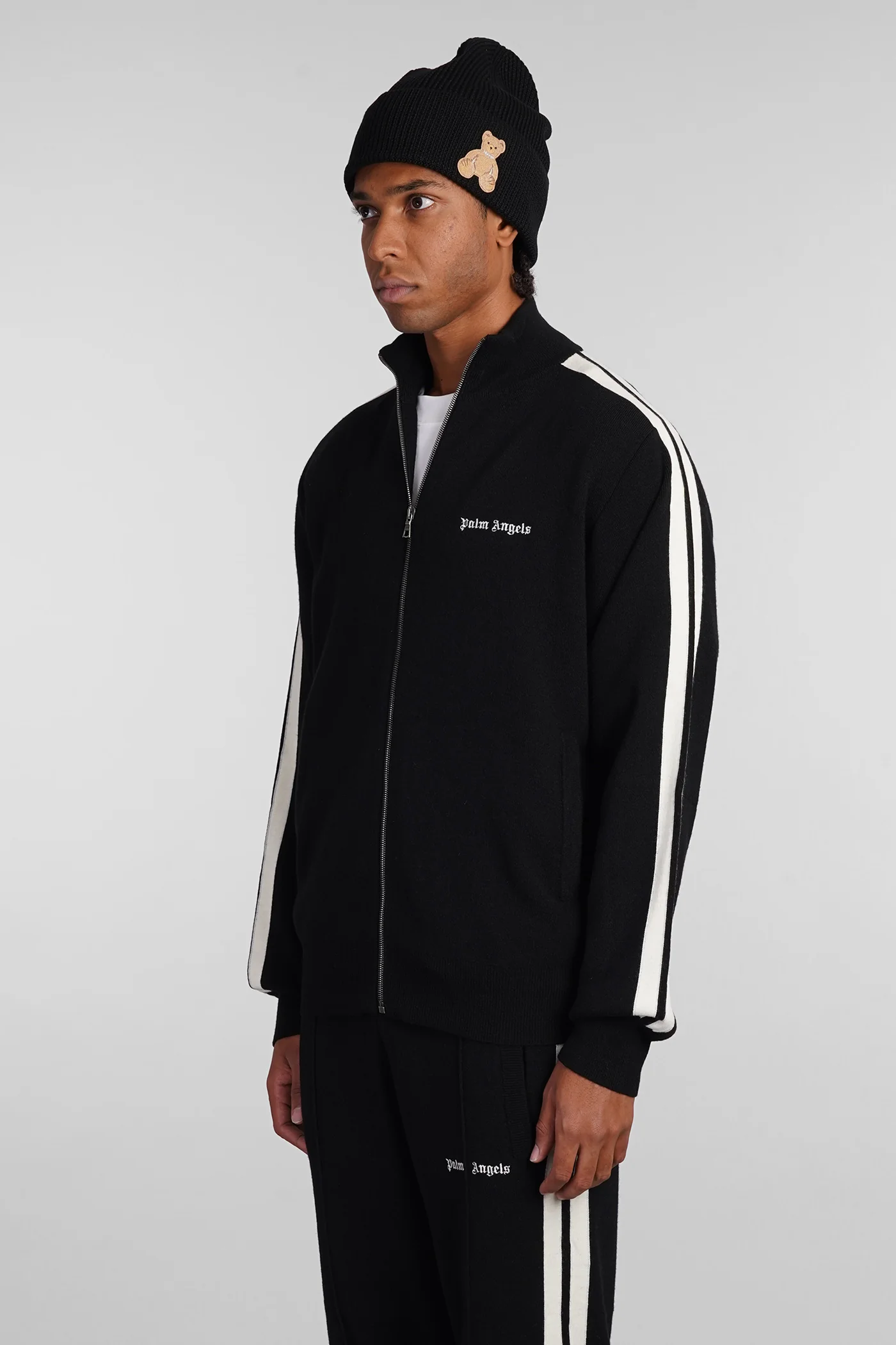 Sweatshirt in black wool - Image 4
