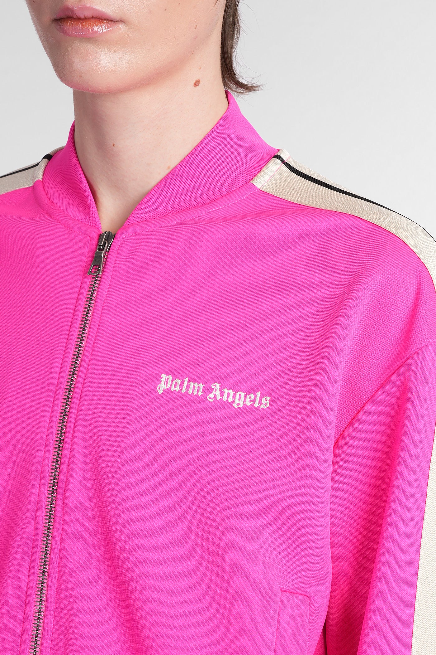 Sweatshirt in fuxia polyester - Image 4