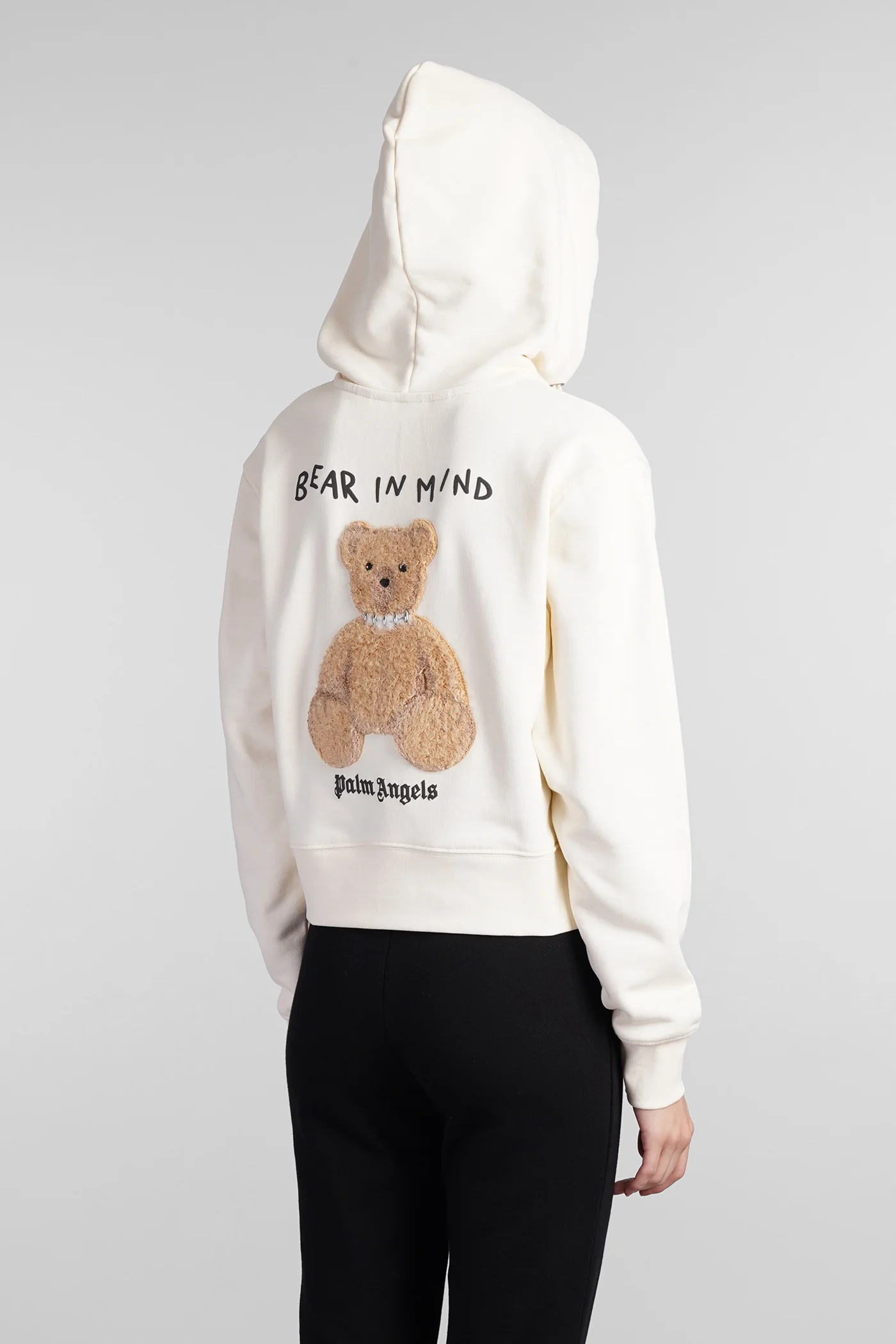 Sweatshirt in white cotton - Image 3