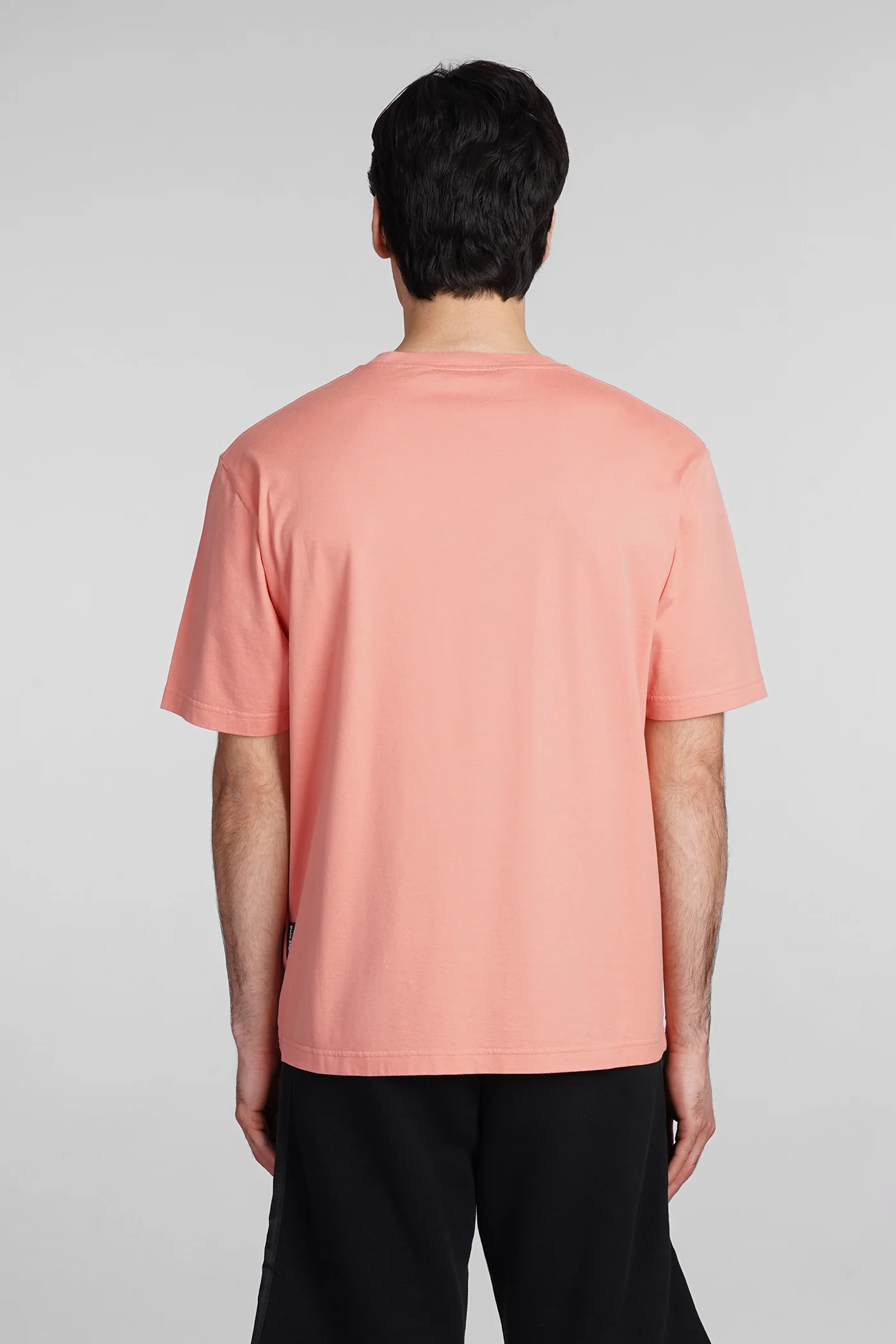 T-Shirt in rose-pink cotton - Image 3
