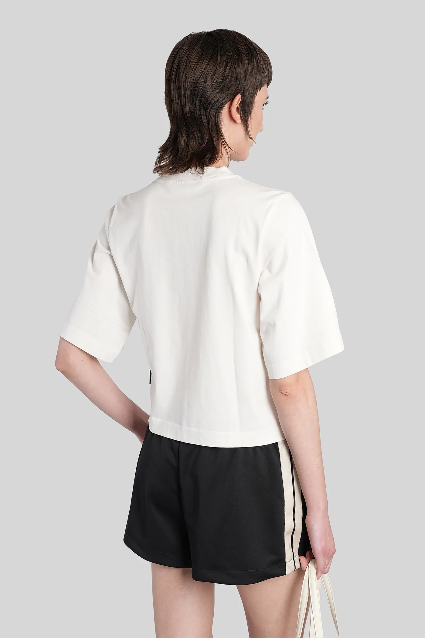 T-Shirt in white cotton - Image 3
