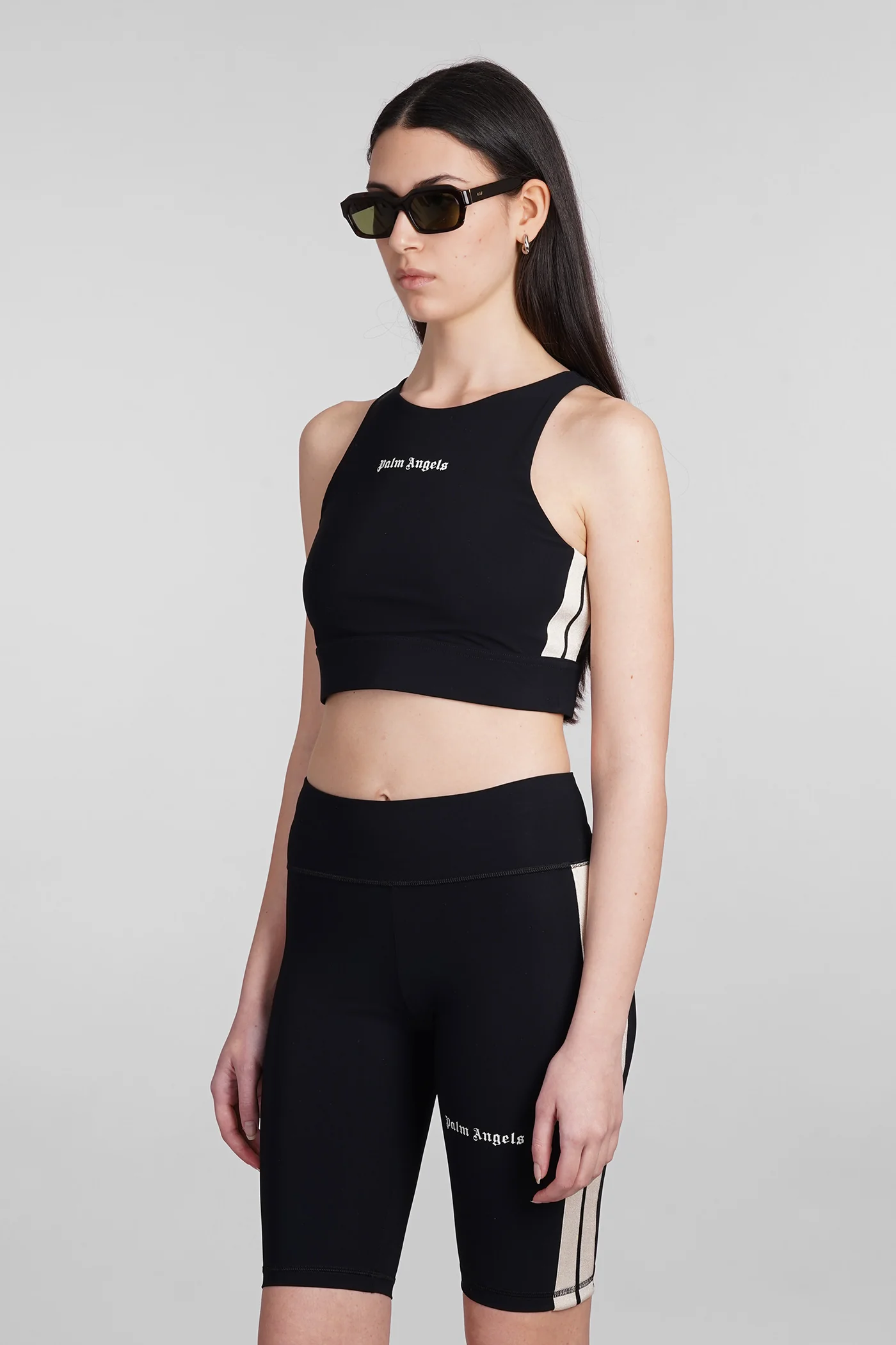 Topwear in black polyamide - Image 4