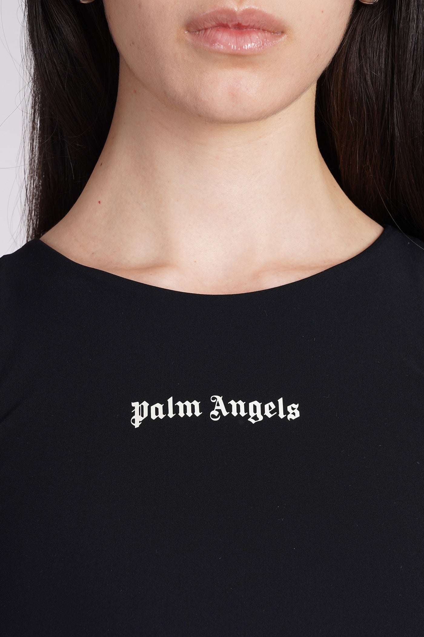 Topwear in black polyamide - Image 5
