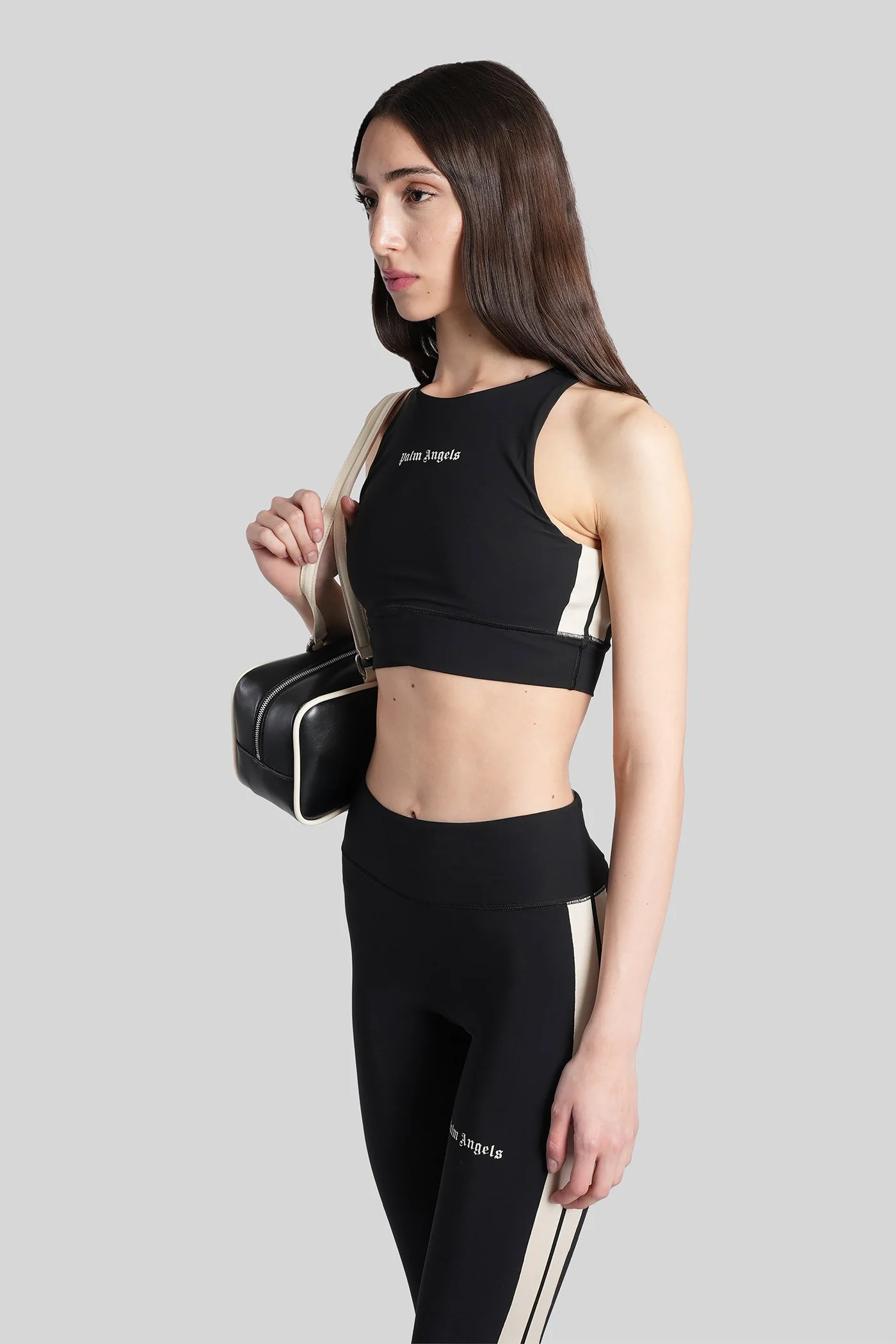 Topwear in black polyester - Image 4